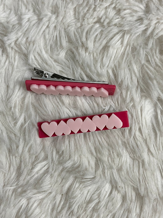 Cutely Cupid Paparazzi Hair Clips