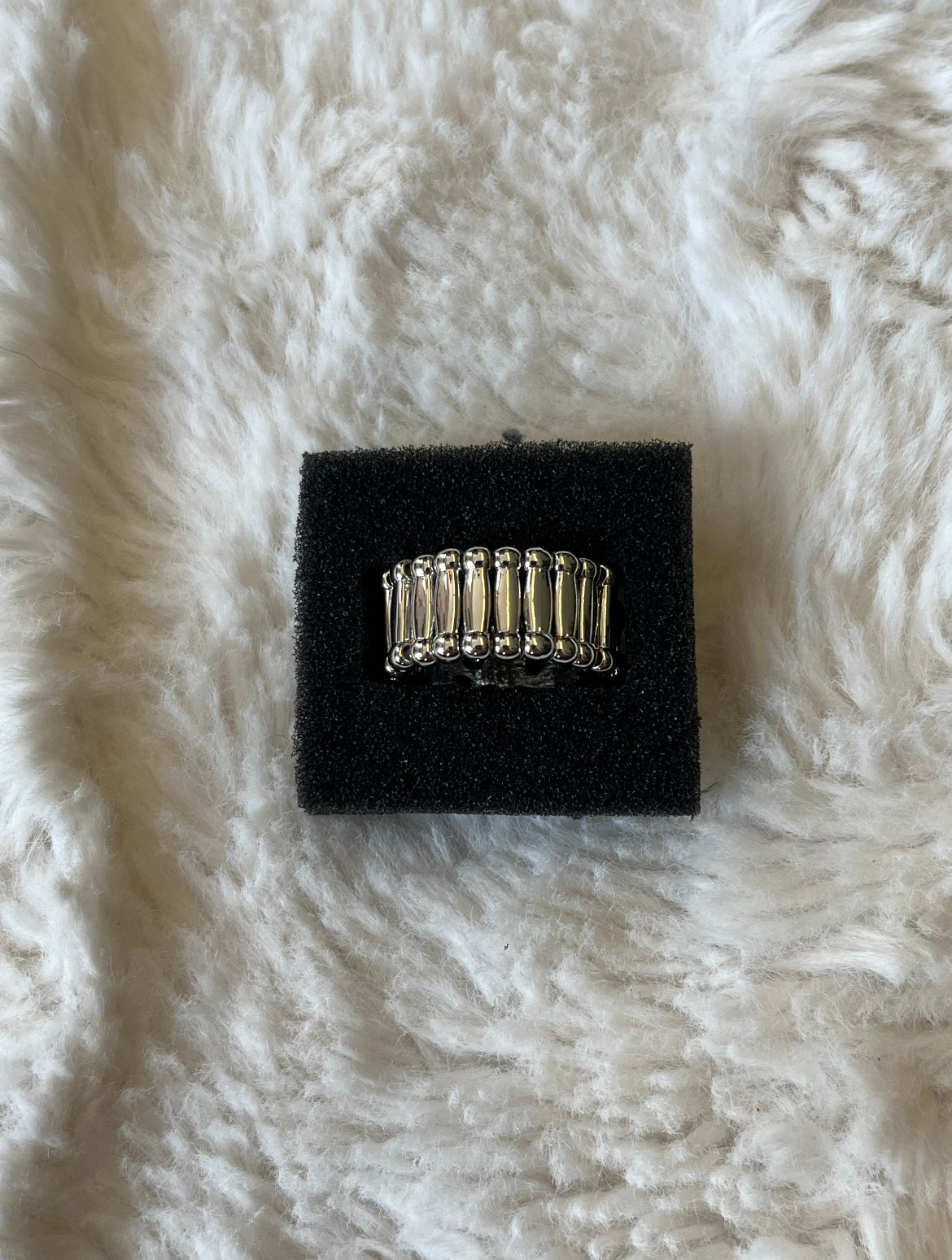 Crimson Cluster Ring