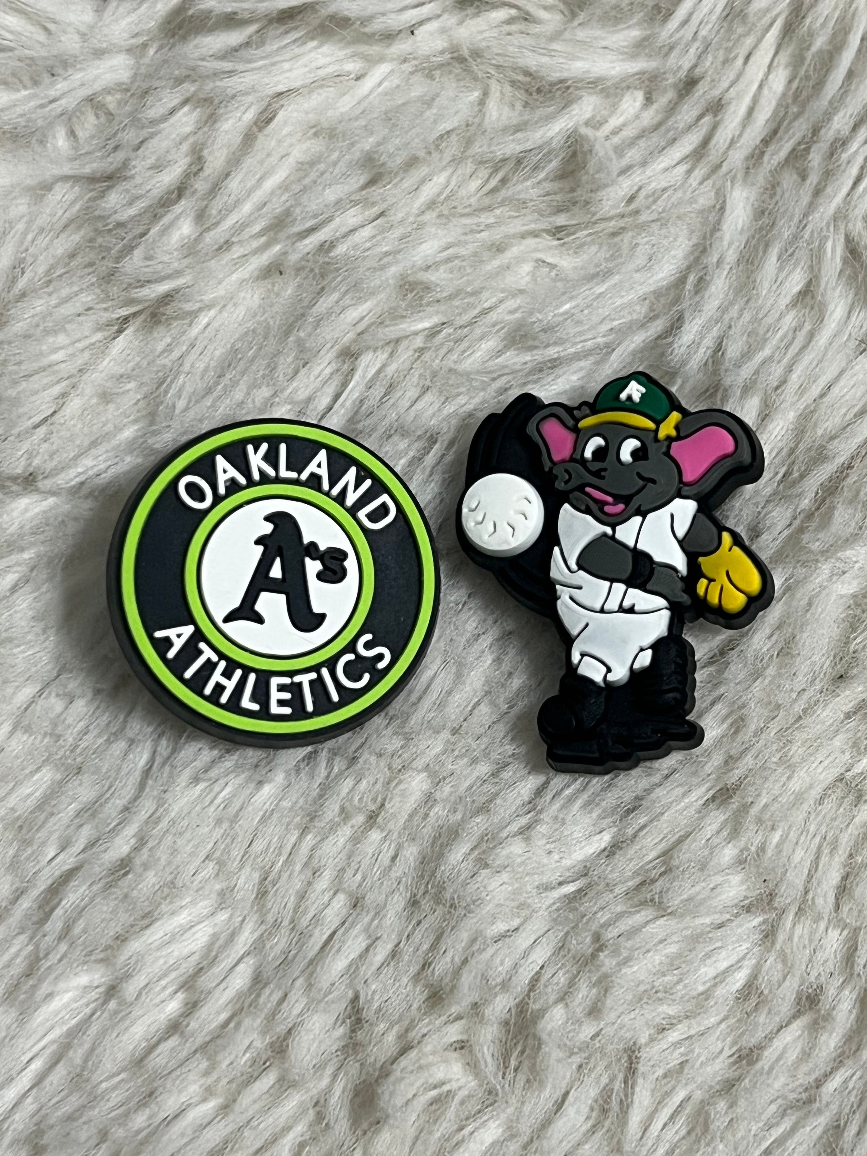 Oakland Athletics Croc Charms