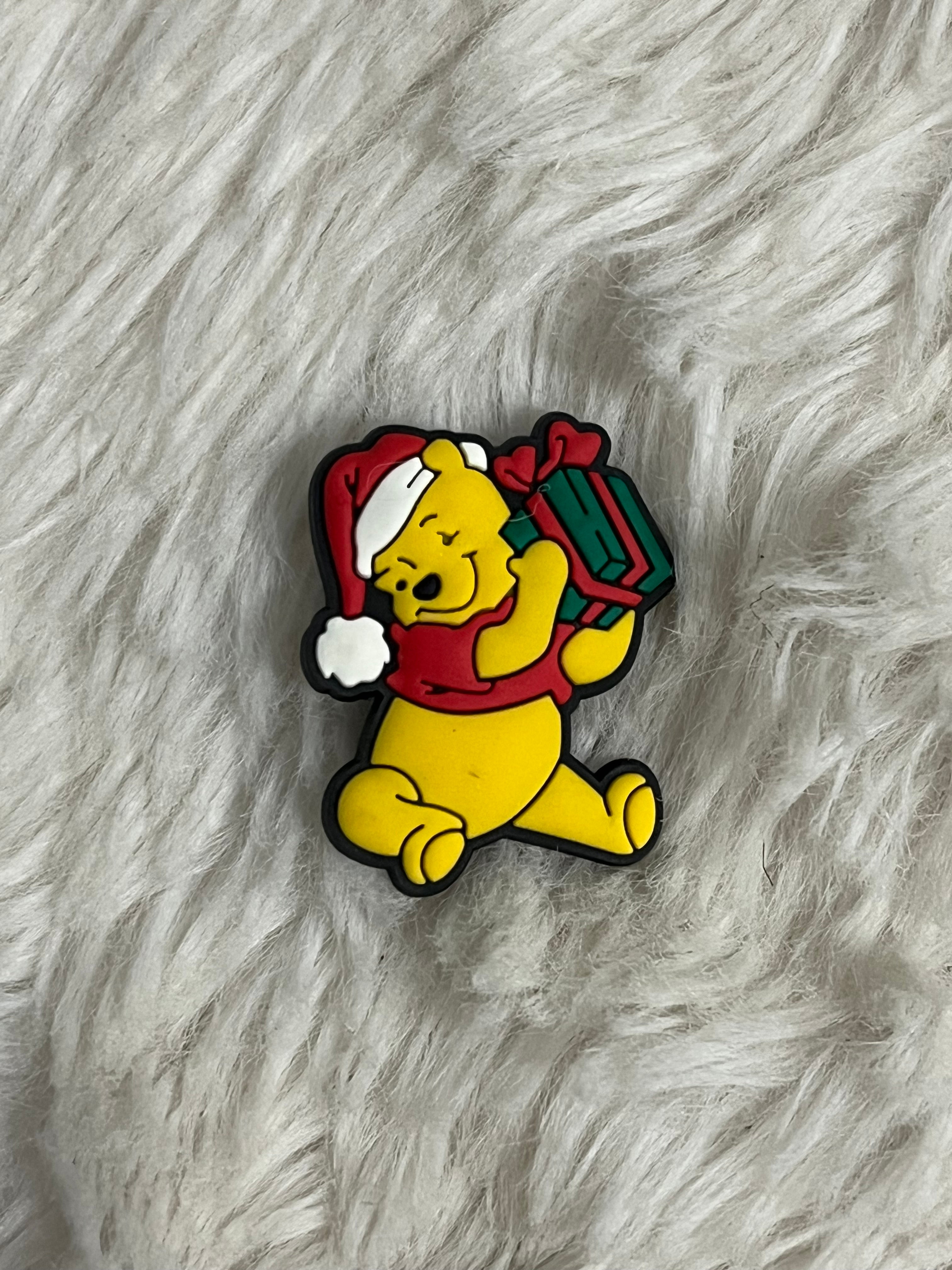 Winnie the Pooh (Christmas) Shoe Charms