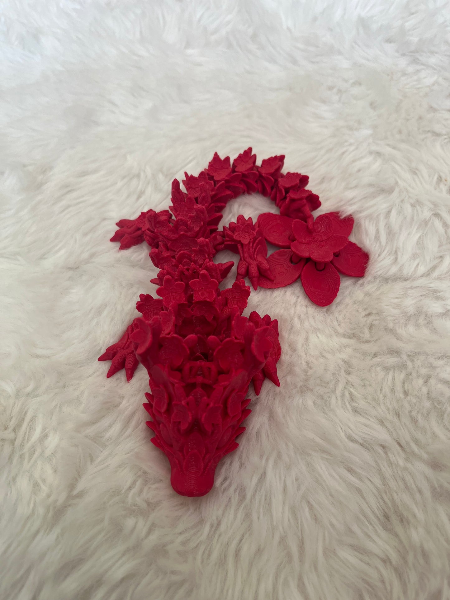 Flower Dragon 3D Print