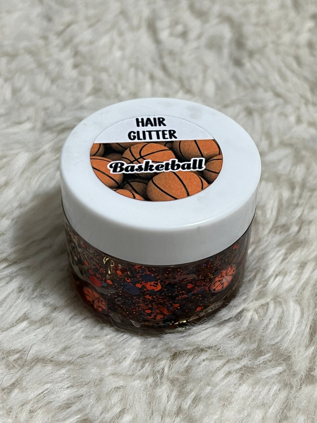 Basketball Hair & Body Glitter
