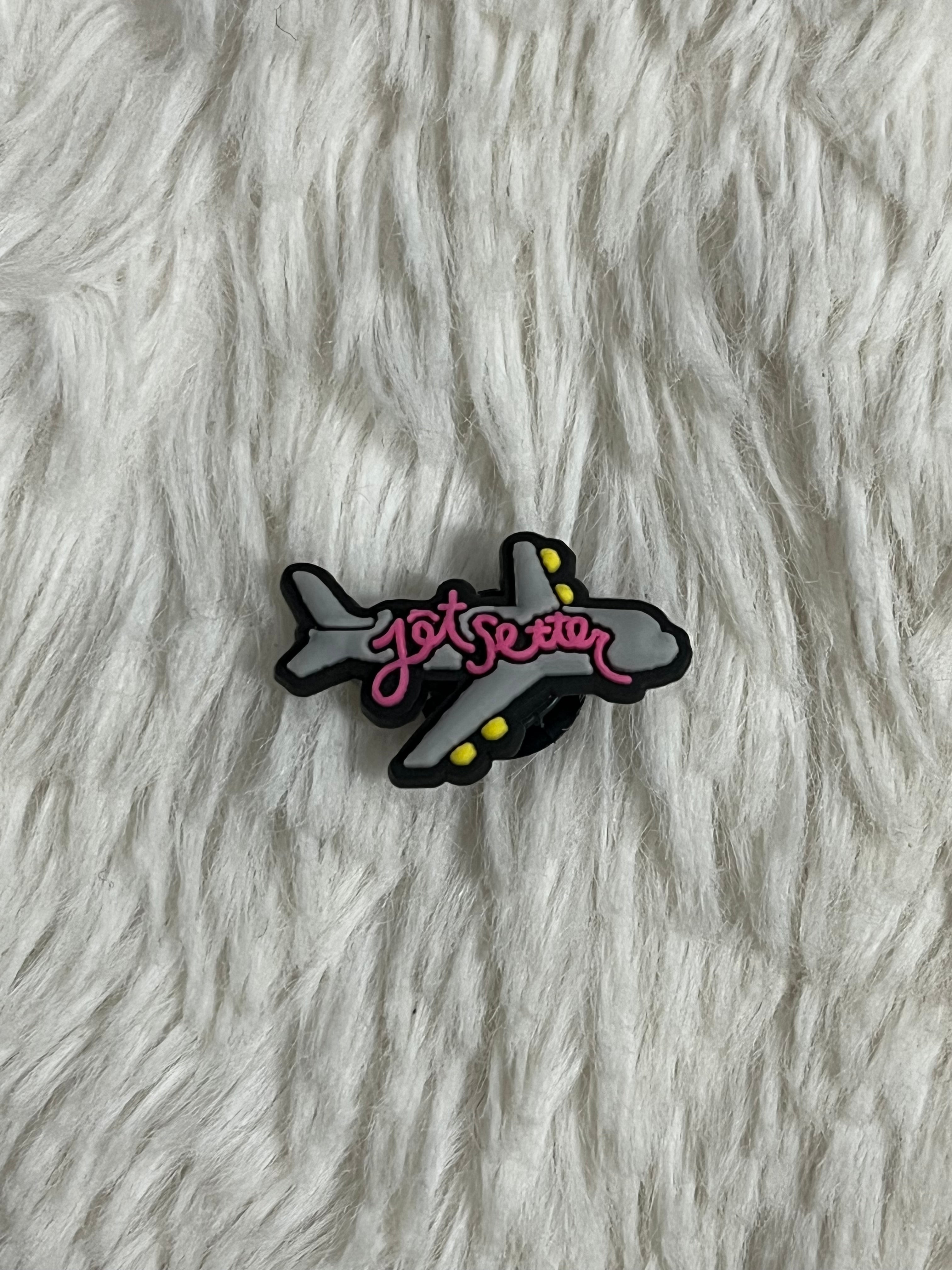 Air Travel Shoe Charms