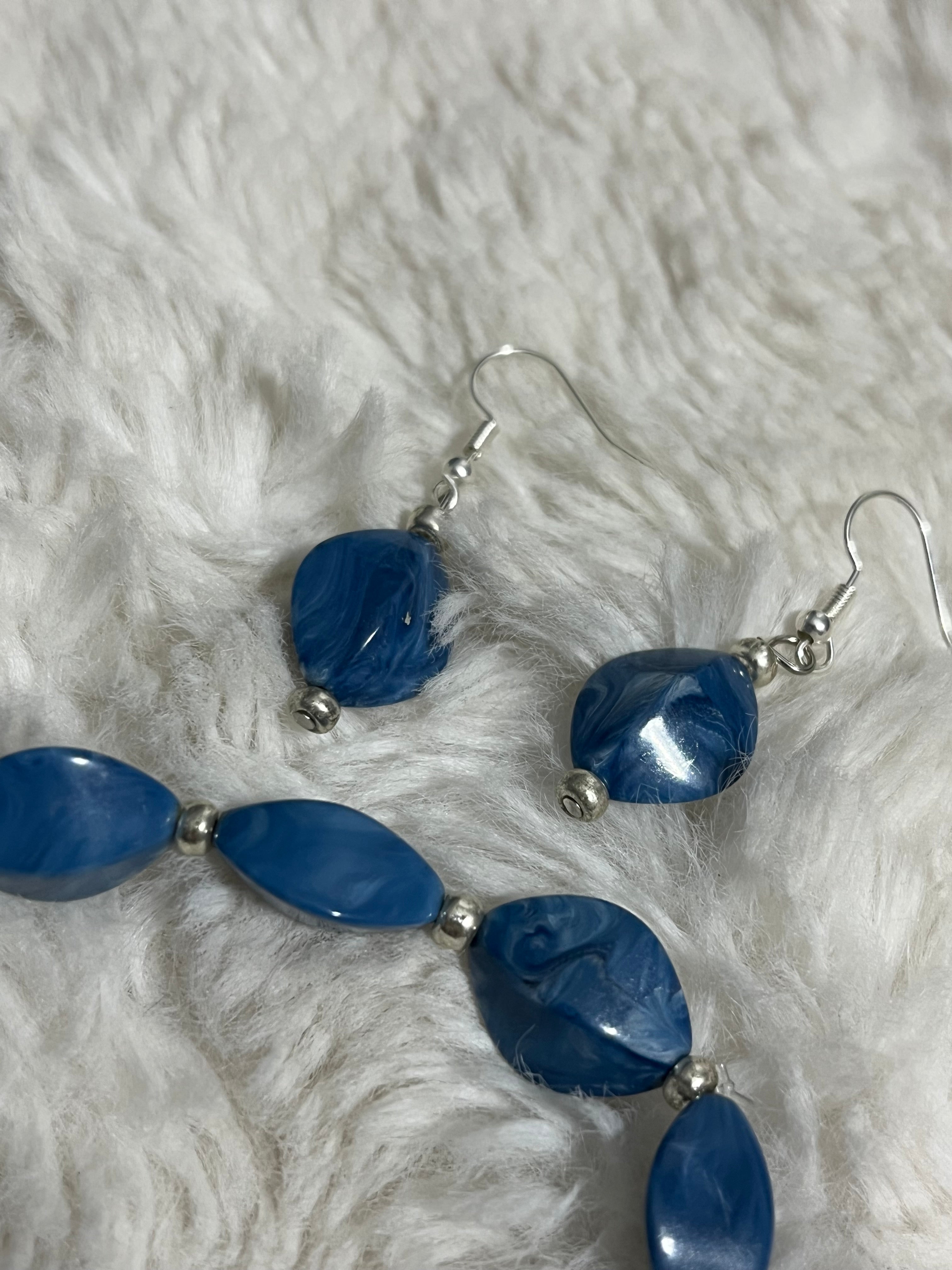 Blue Tide Elegance Bracelet Set