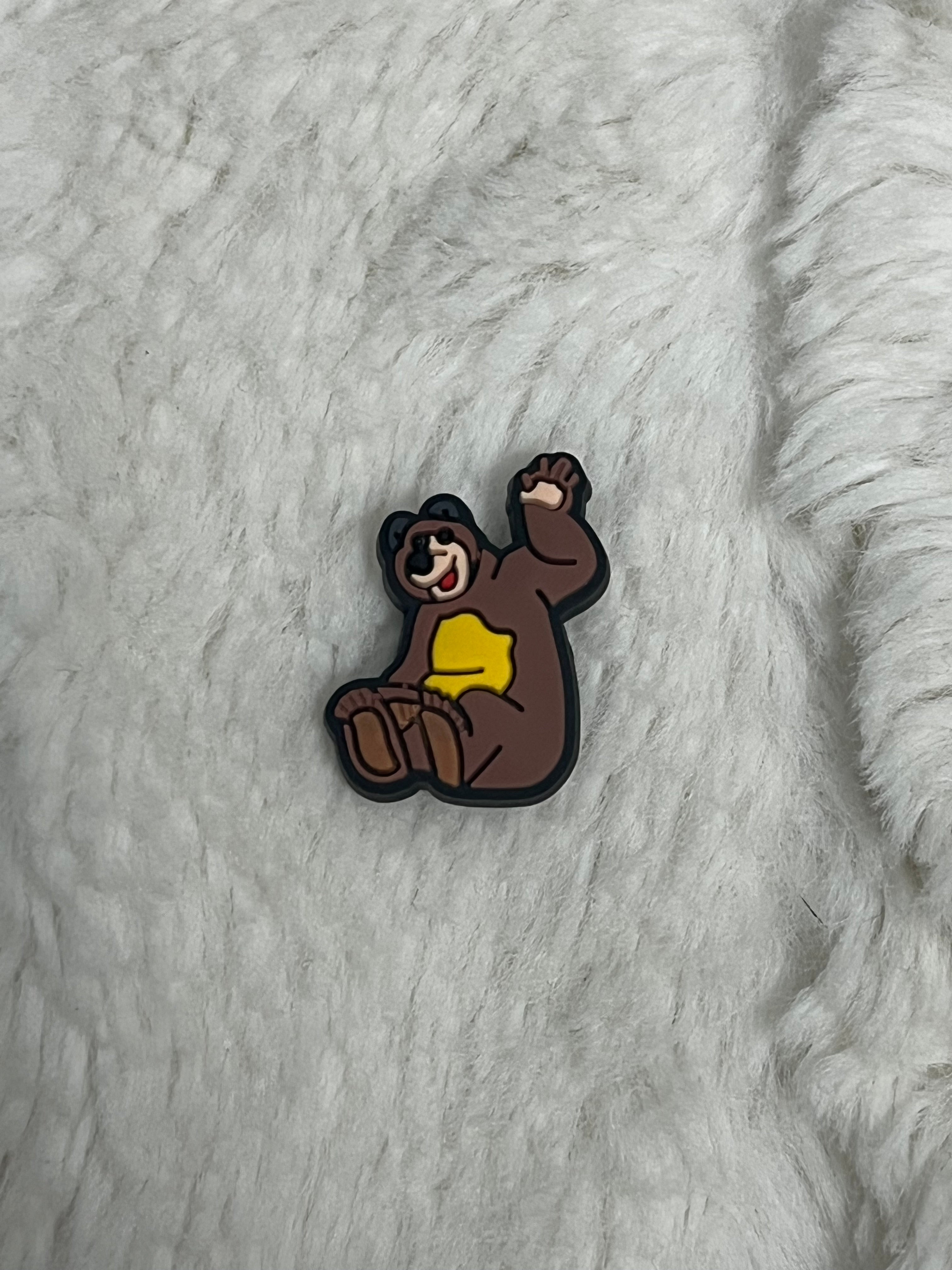 Masha and The Bear Shoe Charms