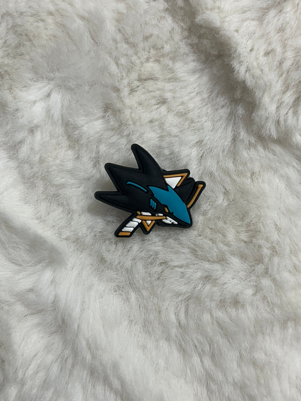 San Jose Sharks Croc Charm