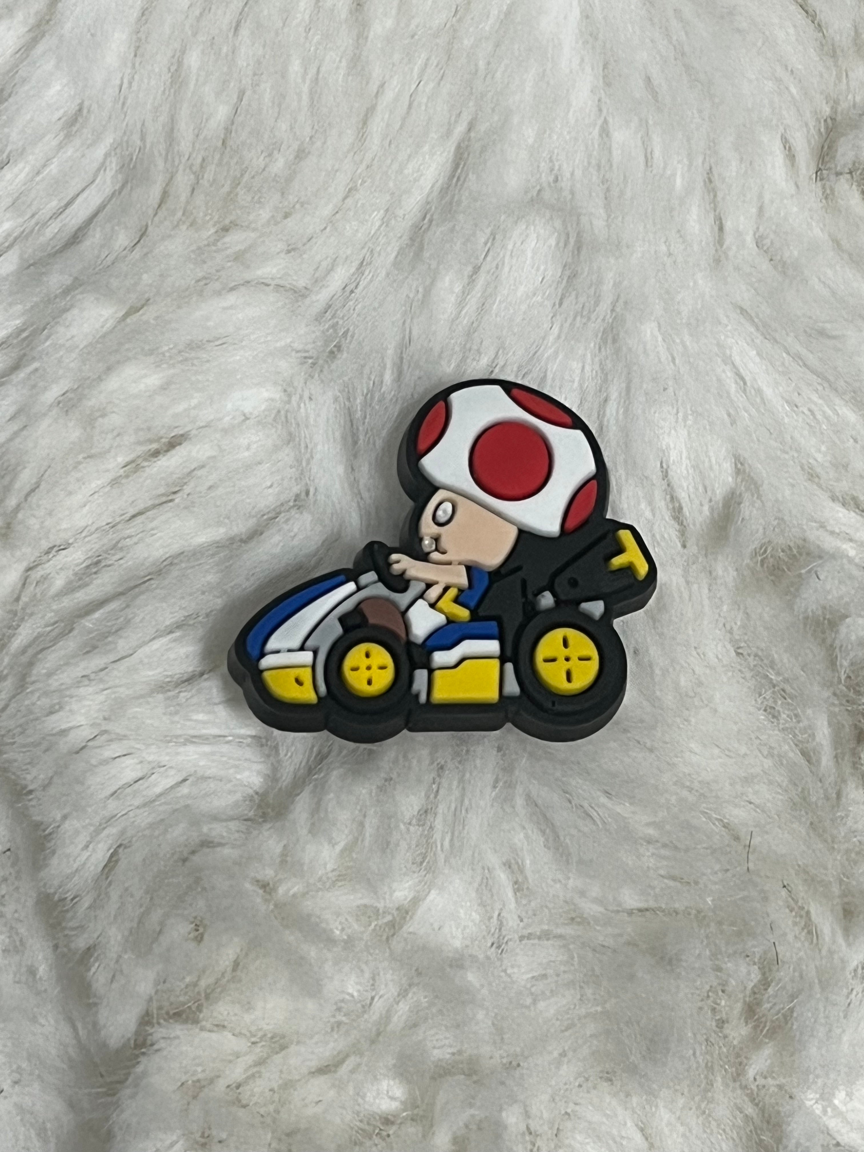 Mario Kart Shoe Charms