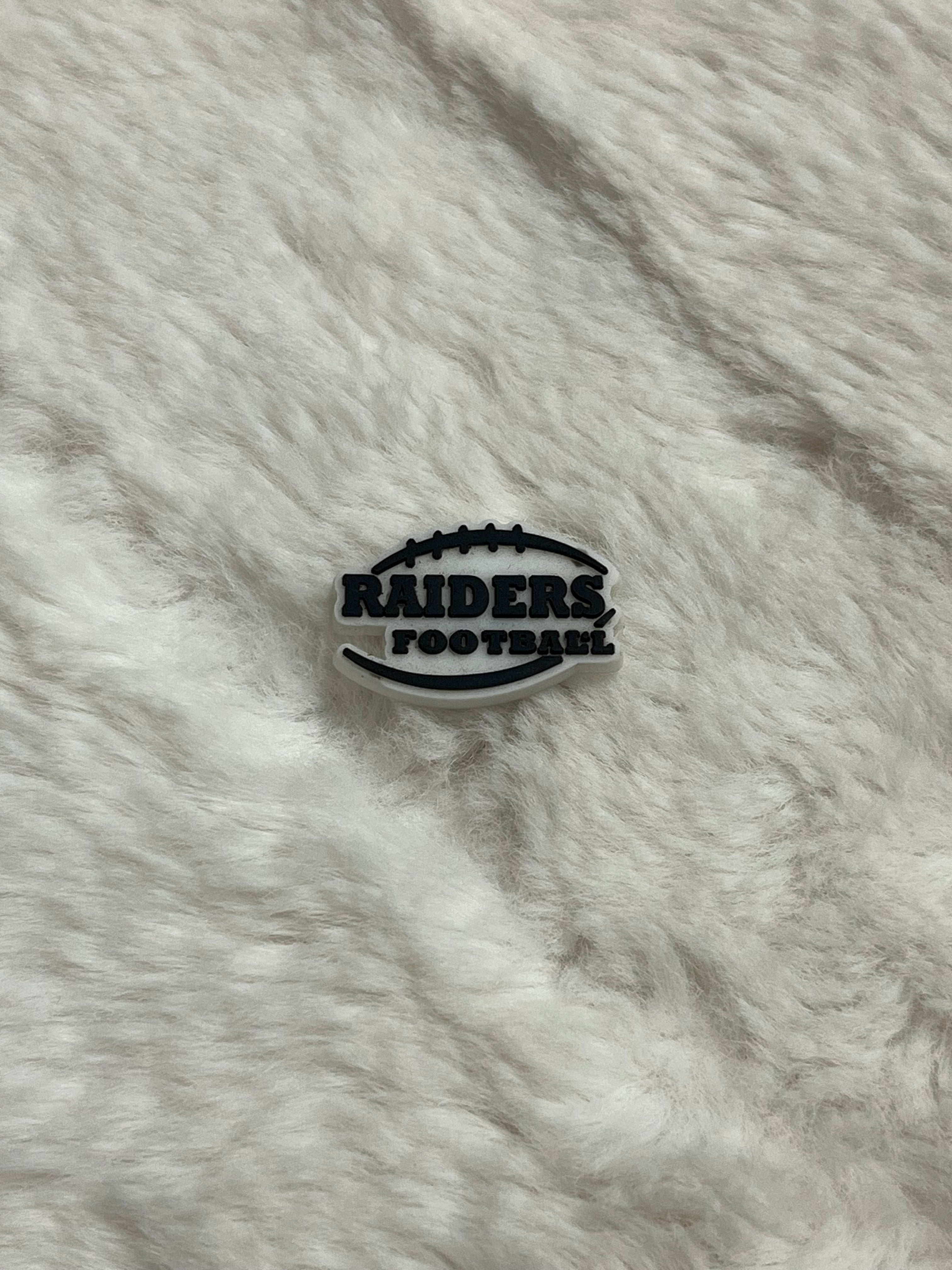 Las Vegas Raiders Croc Charms