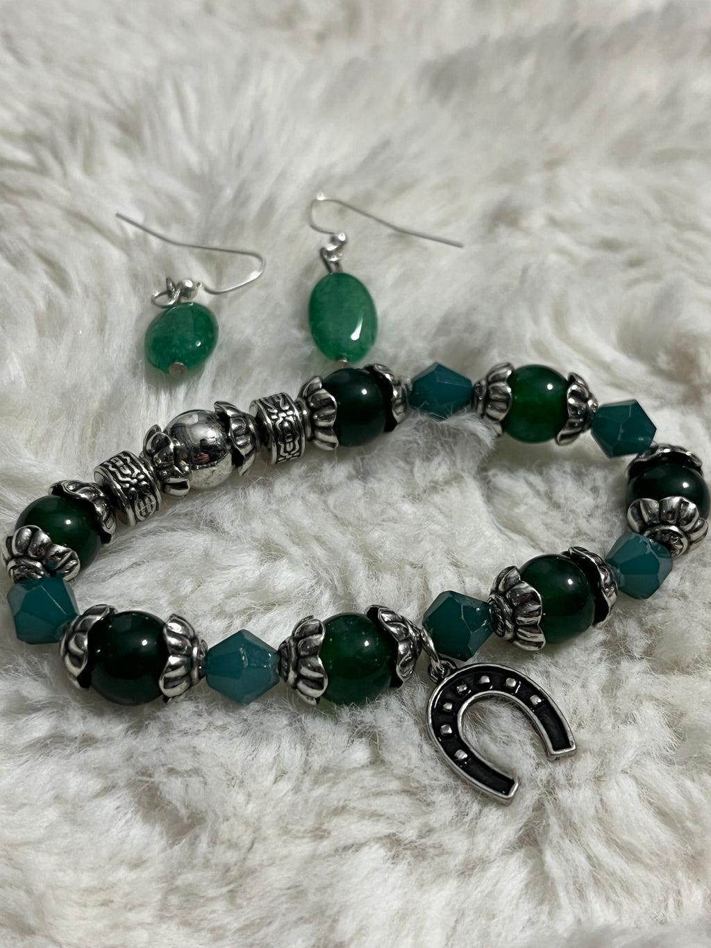 Emerald Luck Bracelet Set