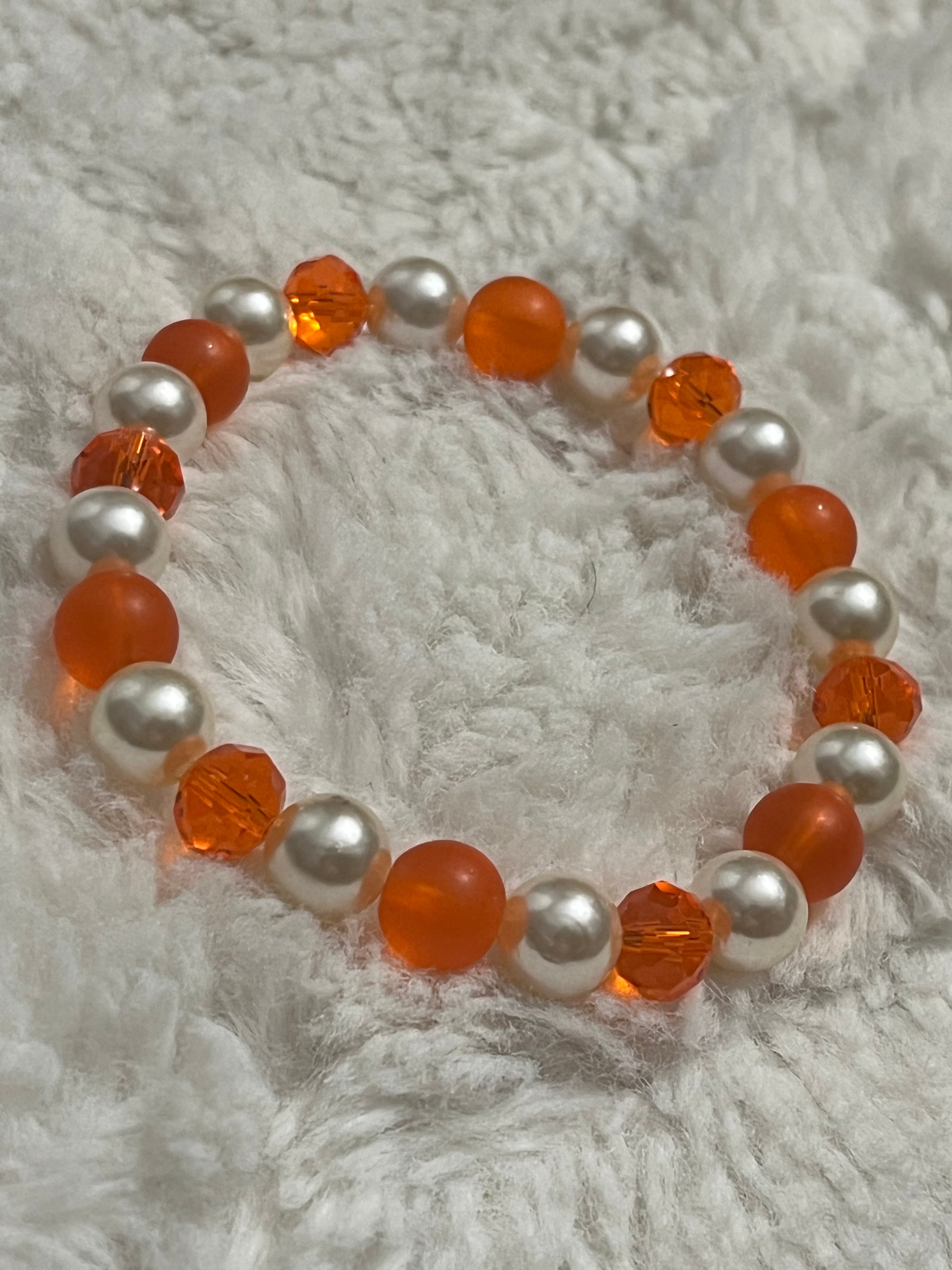 Citrus Pearl Bracelet