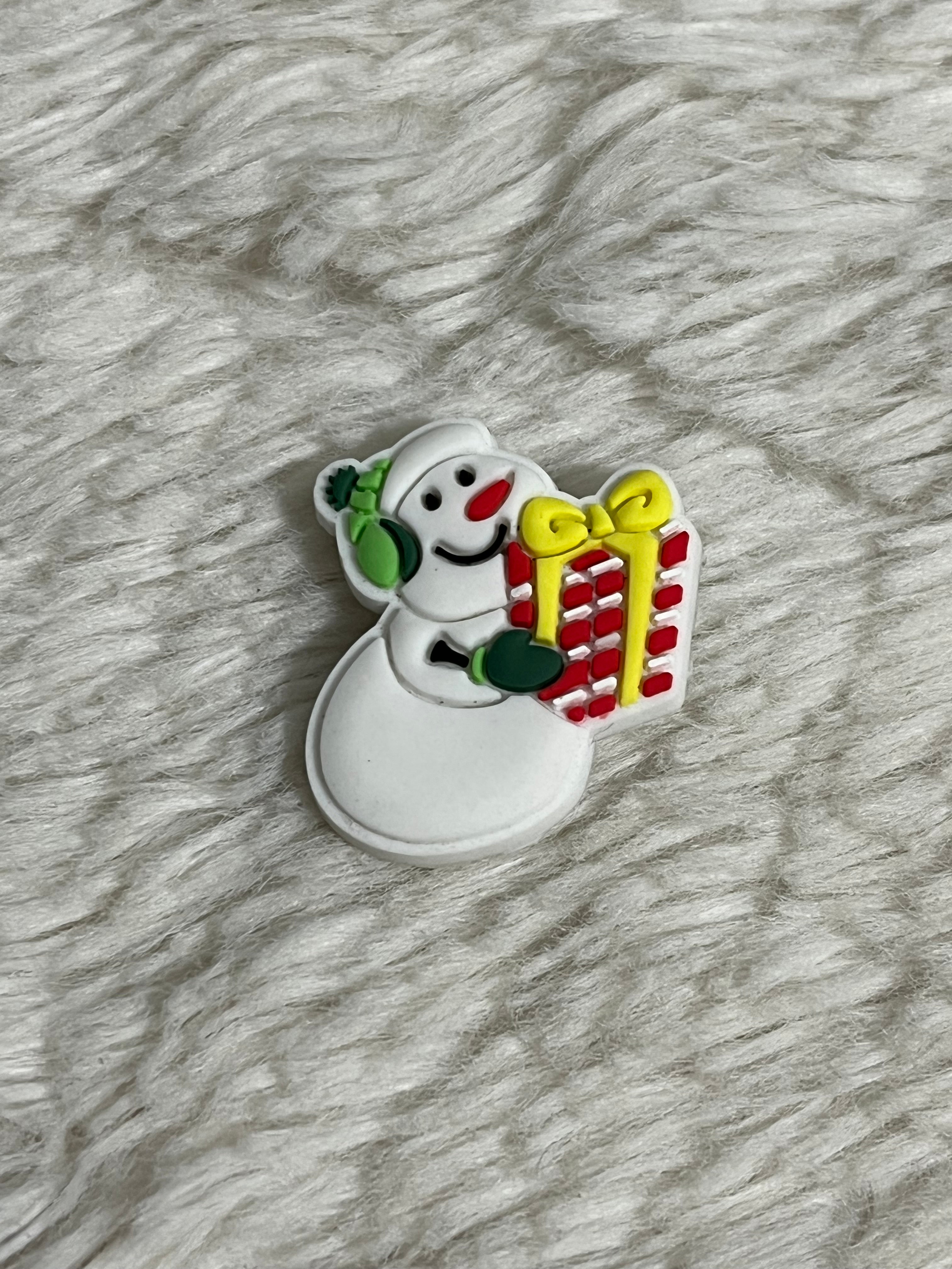 Christmas (Snow) Shoe Charms