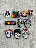Day of the Dead Shoe Charms