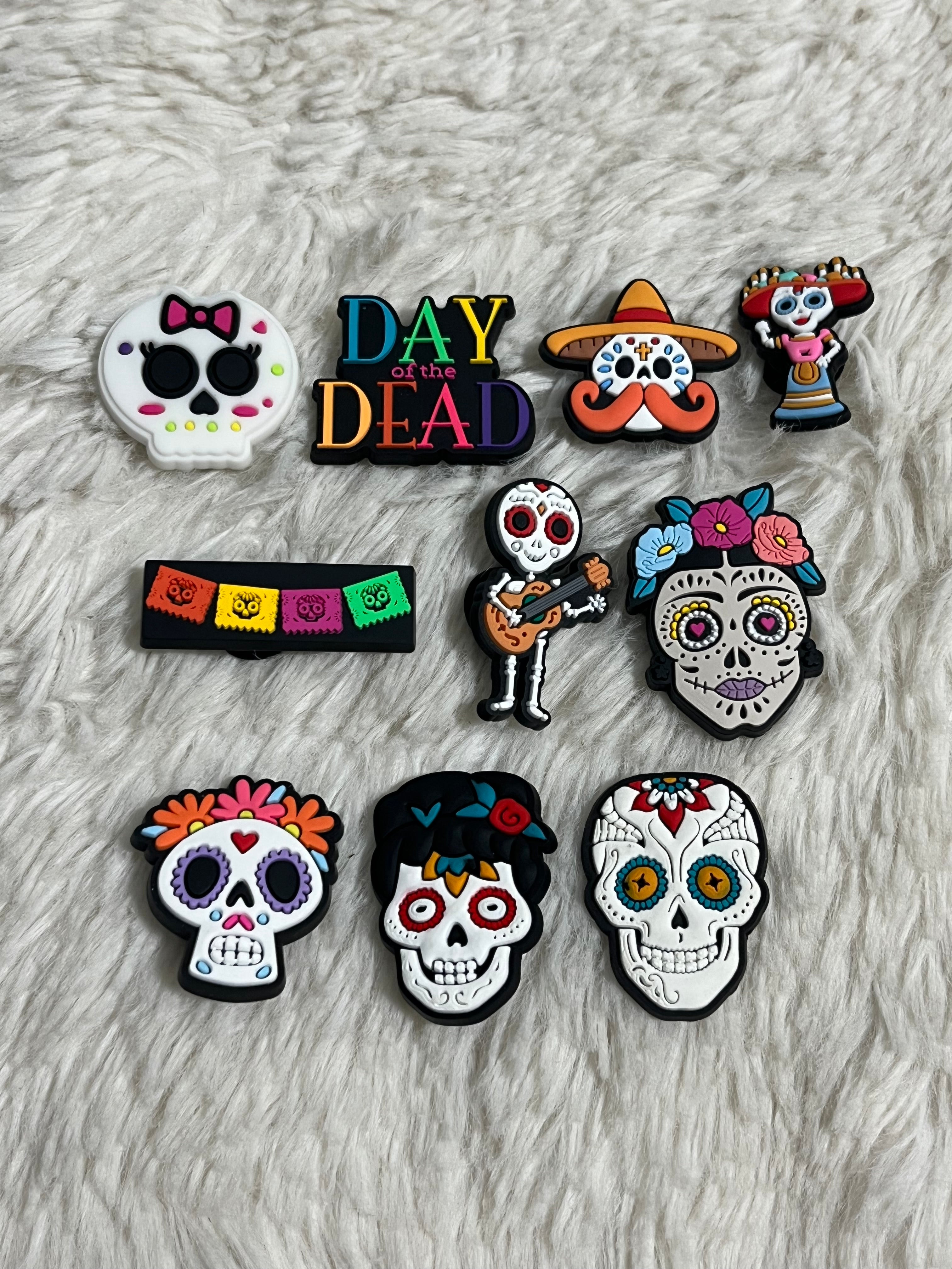 Day of the Dead Shoe Charms