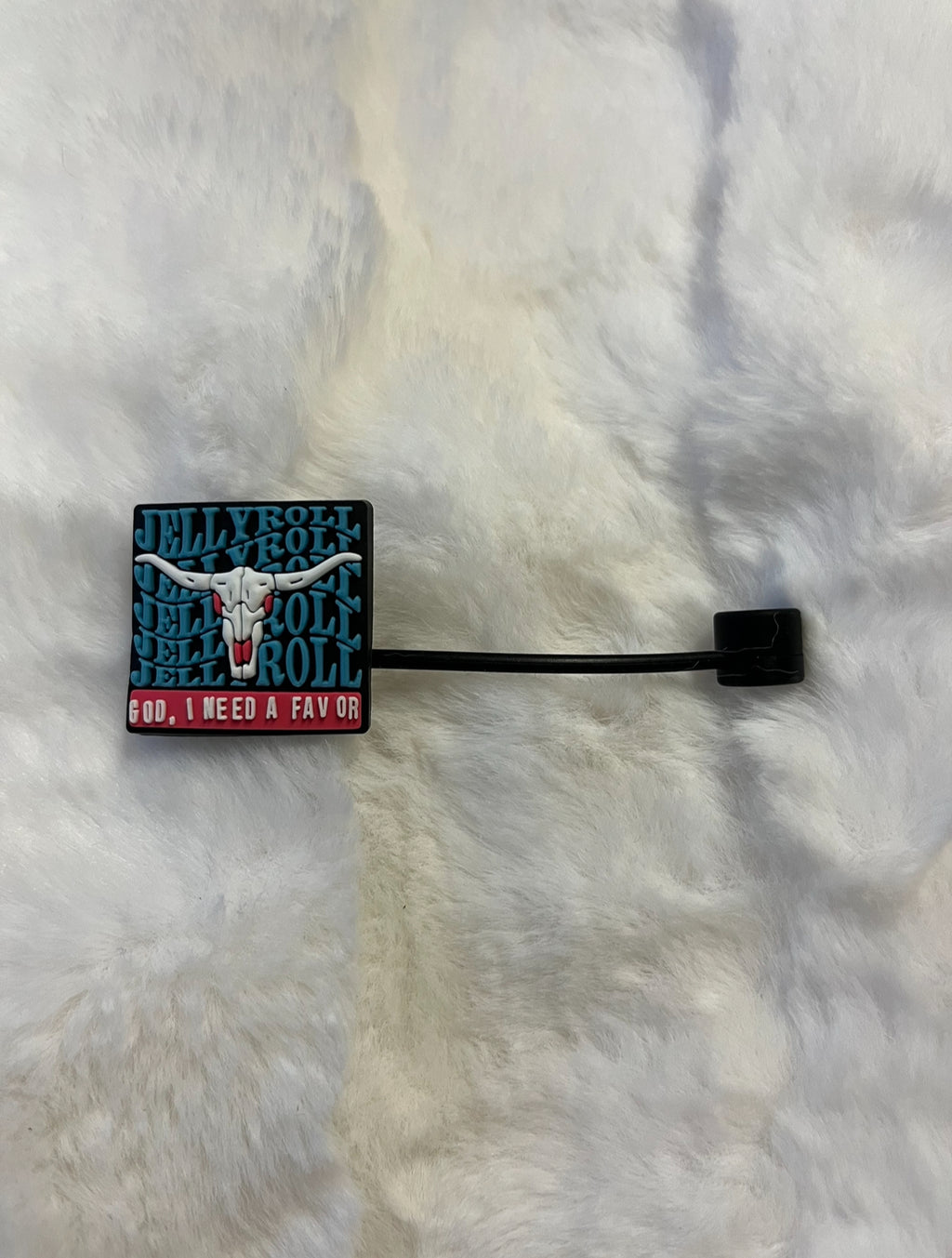 Jellyroll Straw Topper