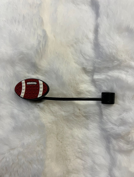 Football Straw Topper