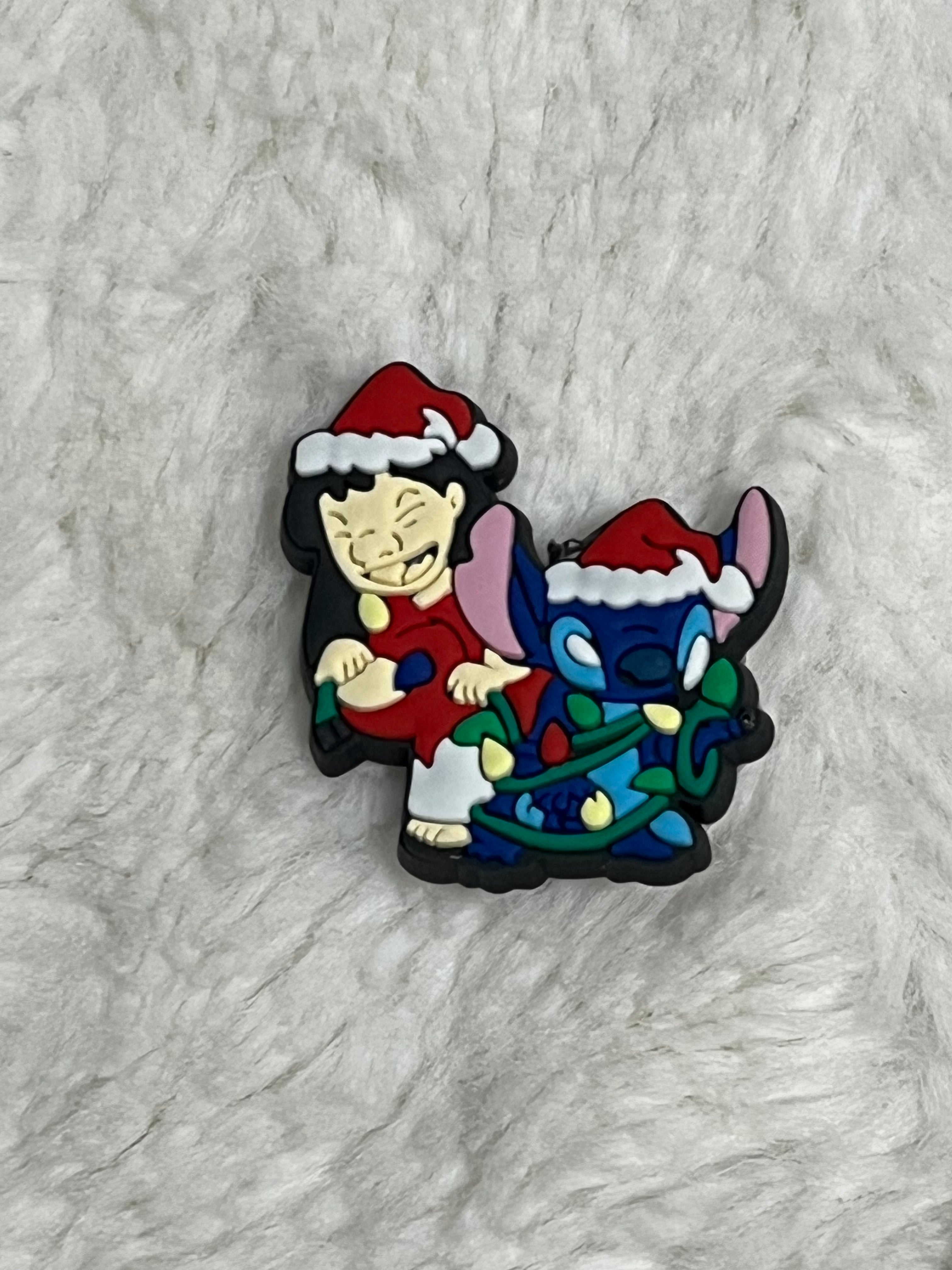 Lilo & Stitch (Christmas) Shoe Charms