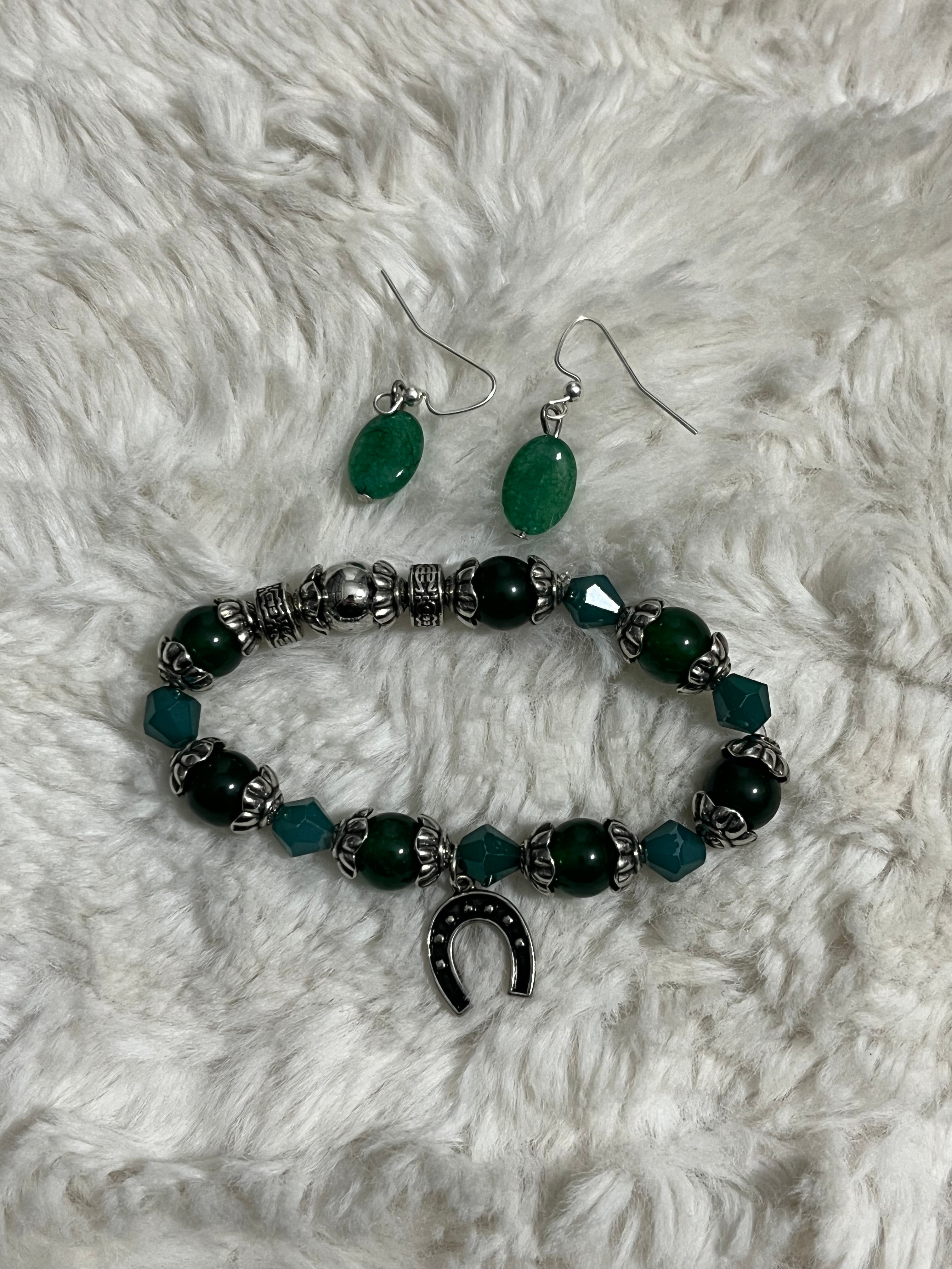 Emerald Luck Bracelet Set