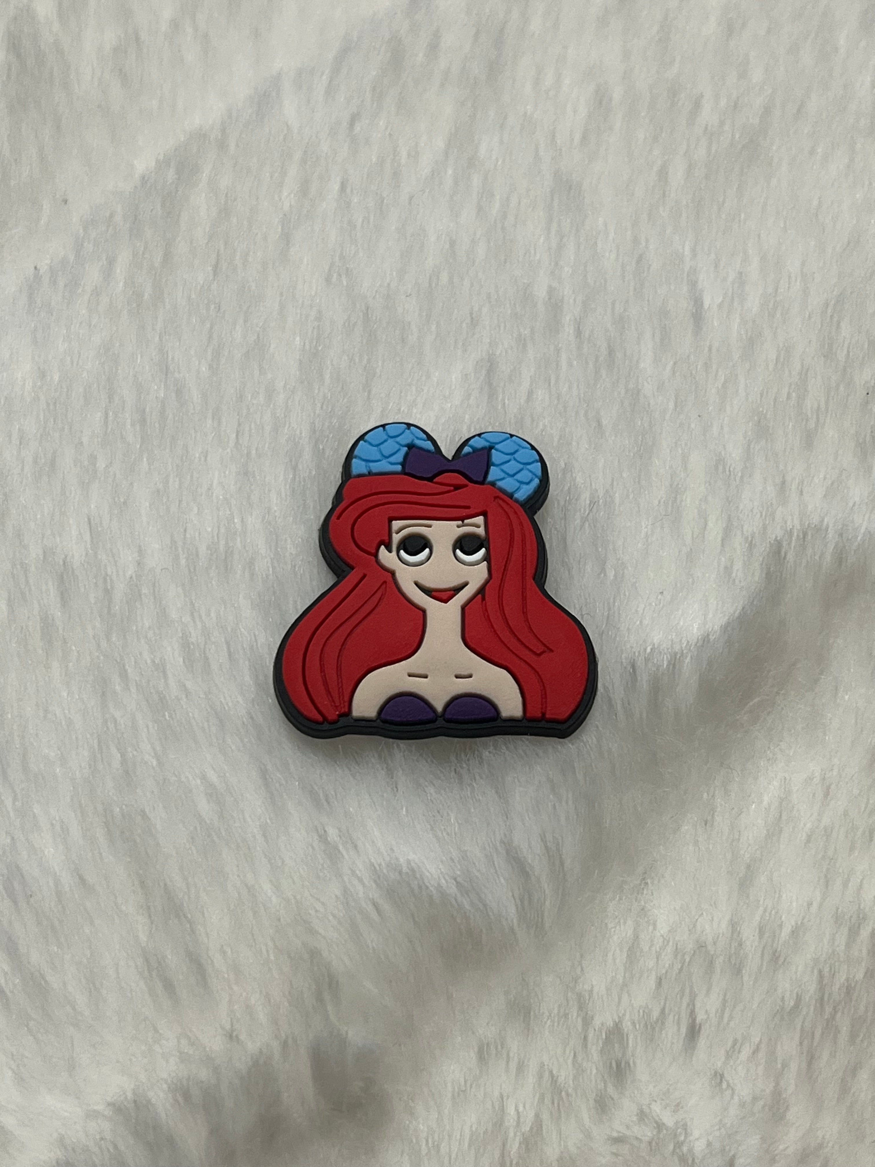 Little Mermaid Shoe Charms