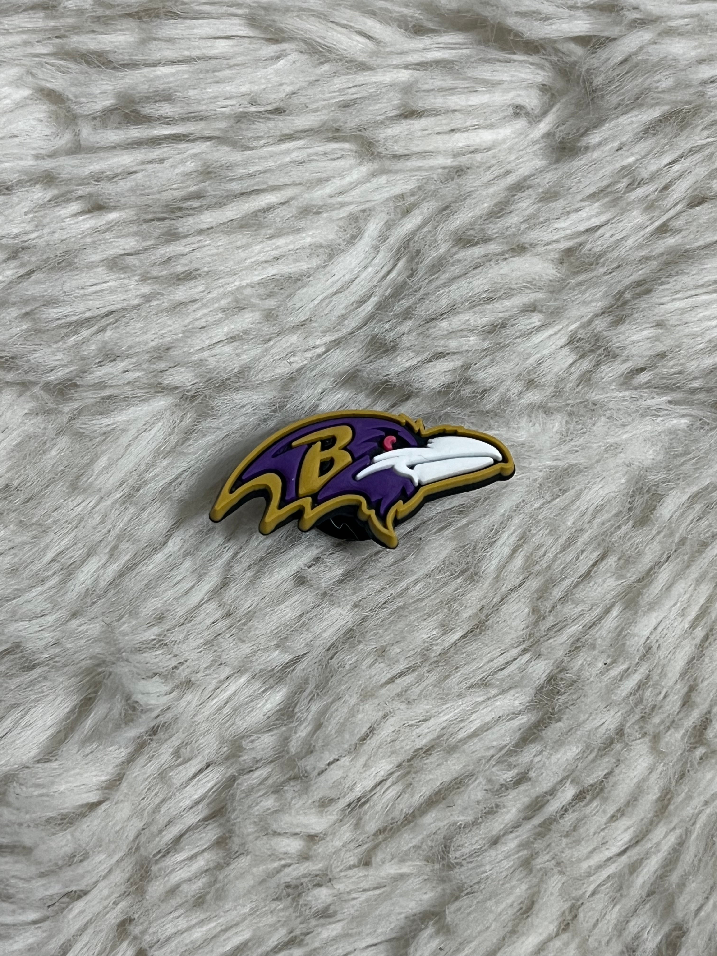 Baltimore Ravens Shoe Charms
