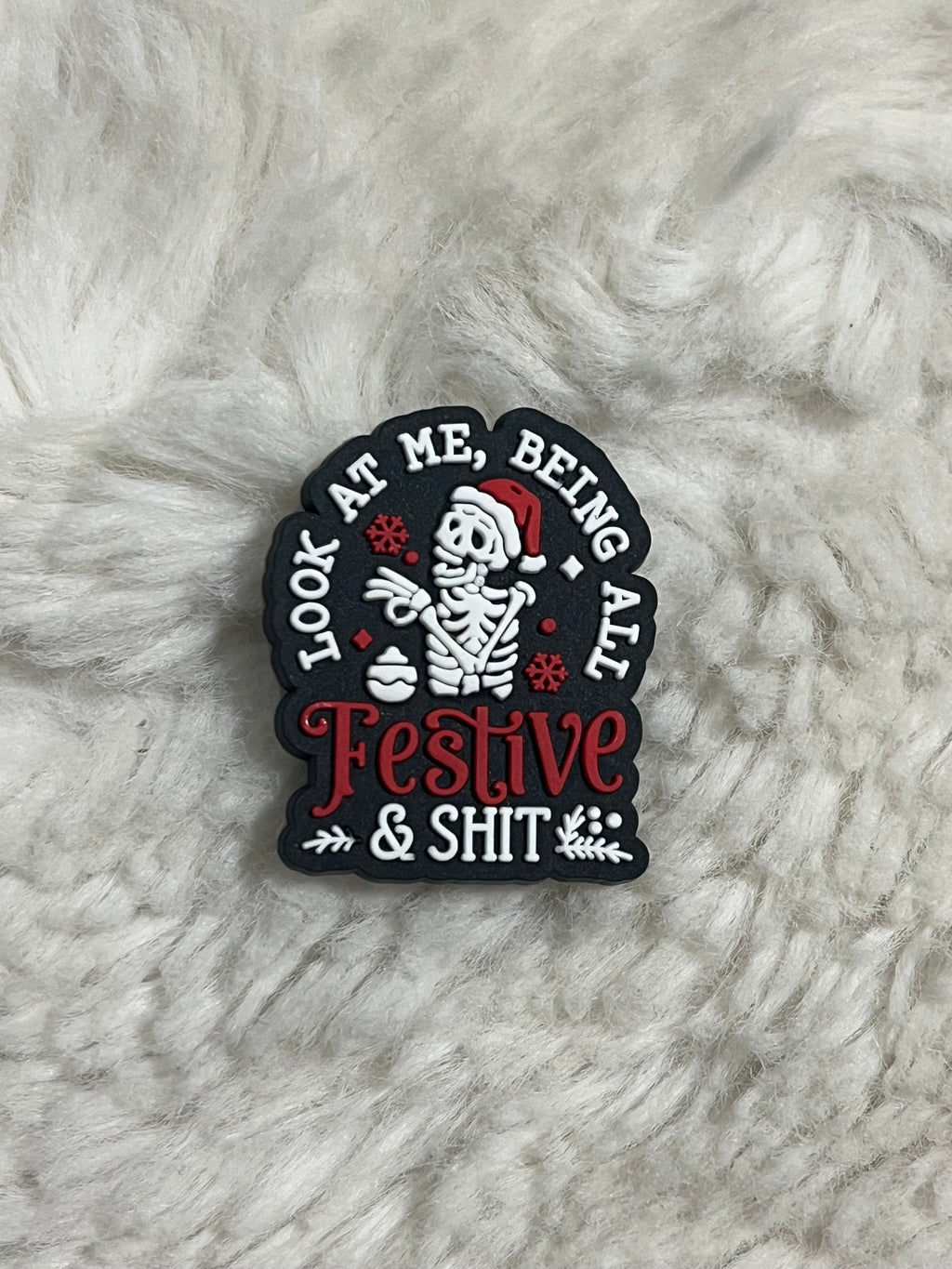 Christmas (Words) Shoe Charms