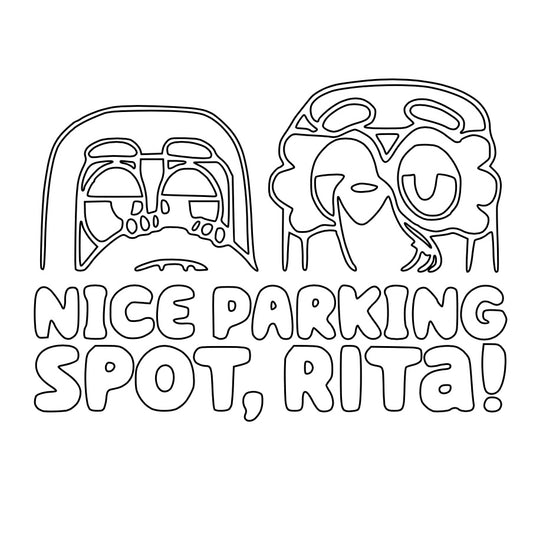 Bluey Car Decal