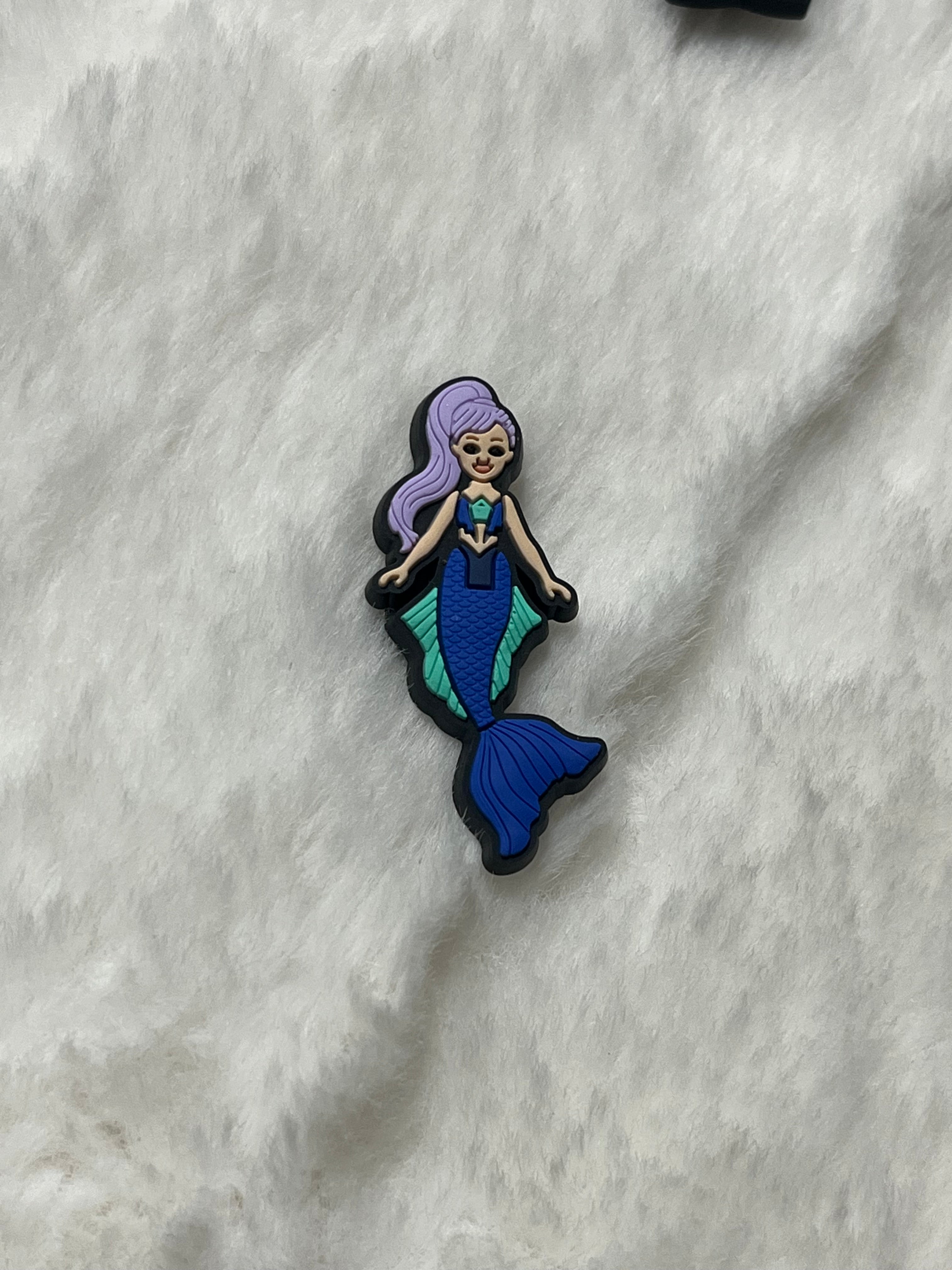 Little Mermaid Shoe Charms