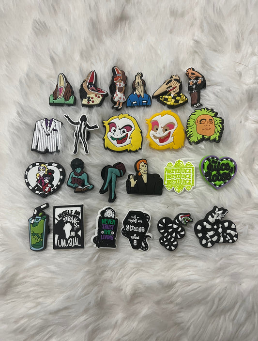 Beetlejuice Shoe Charms