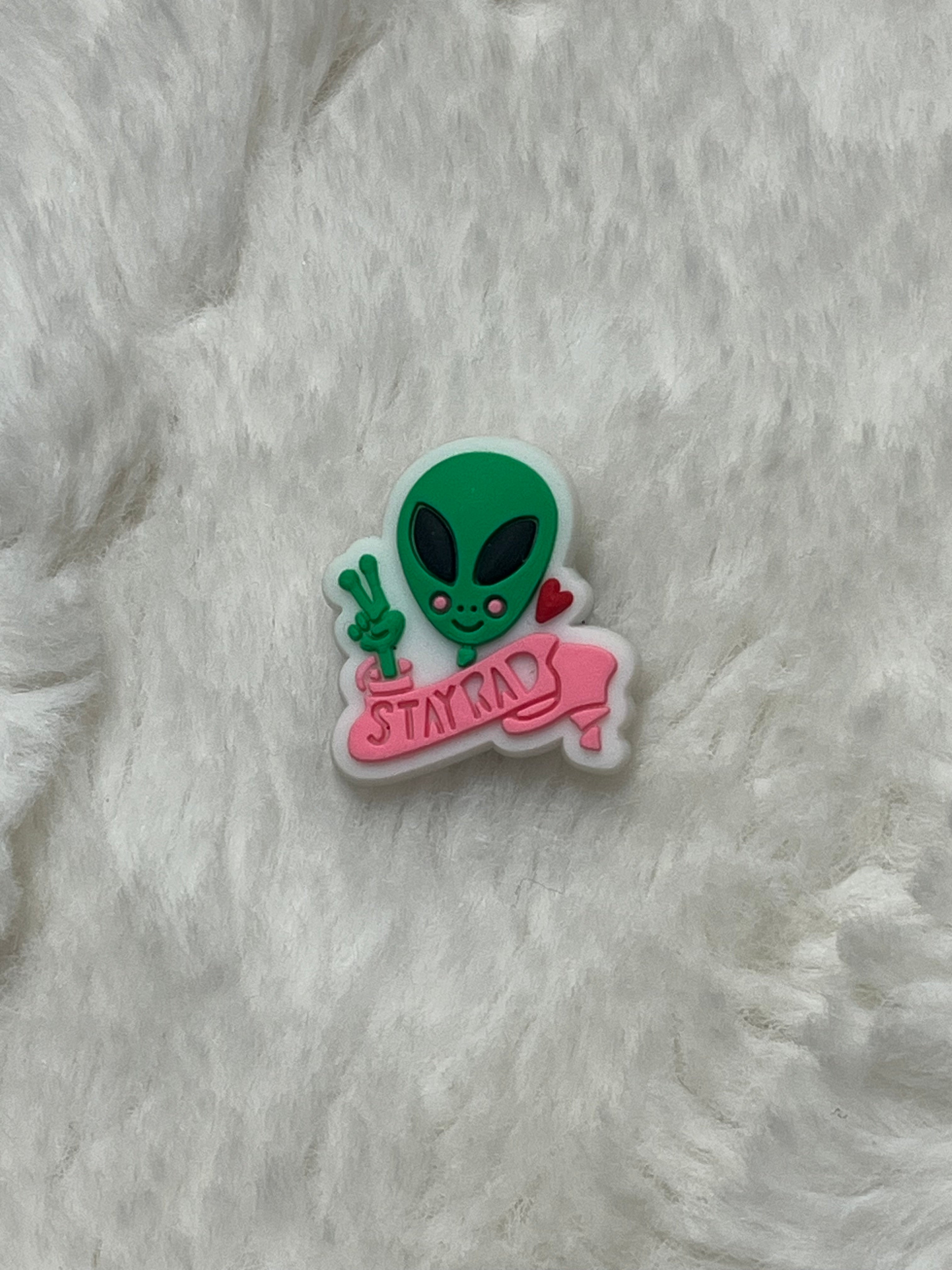 Alien Shoe Charms