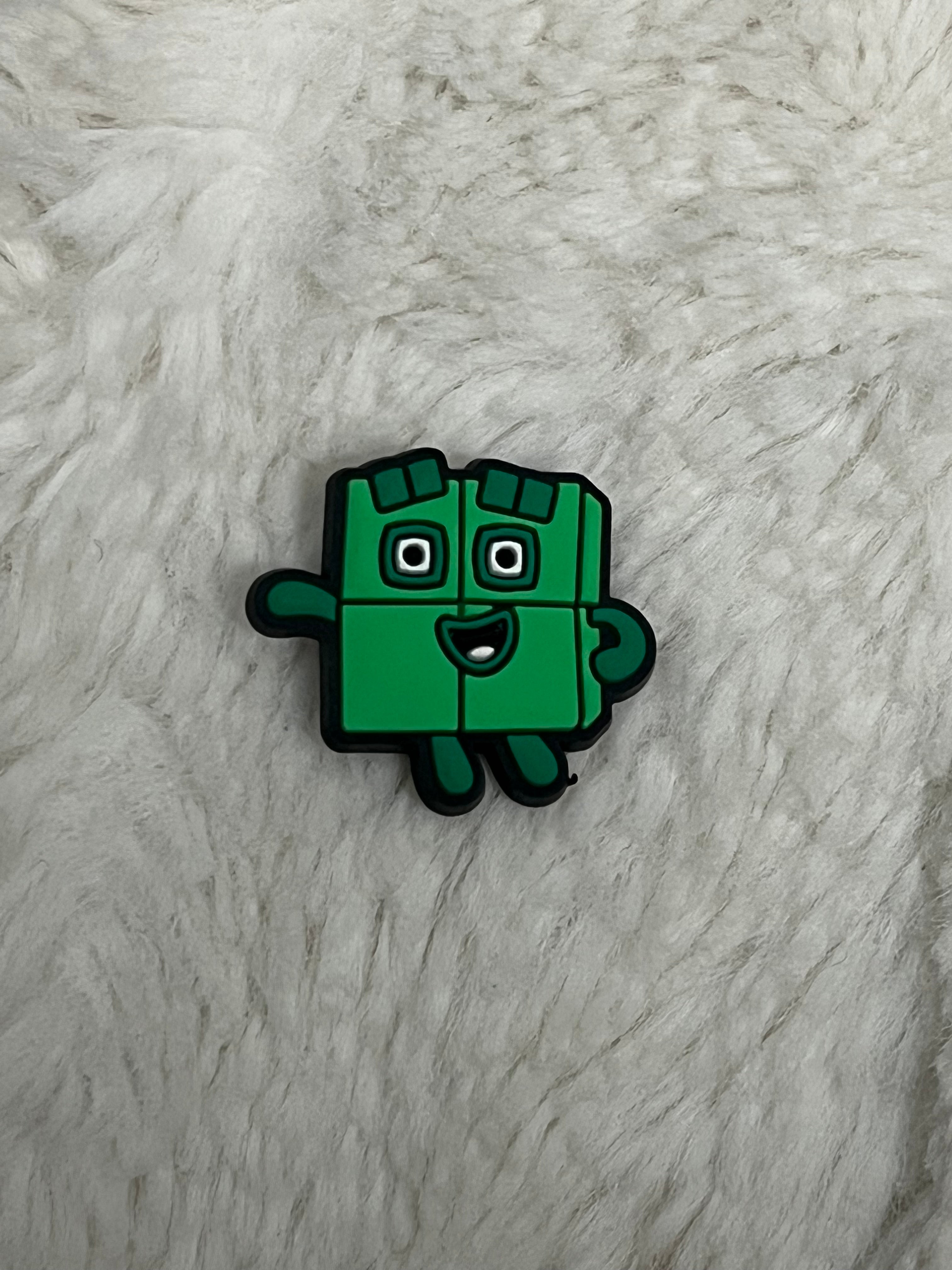 Numberblocks Shoe Charms