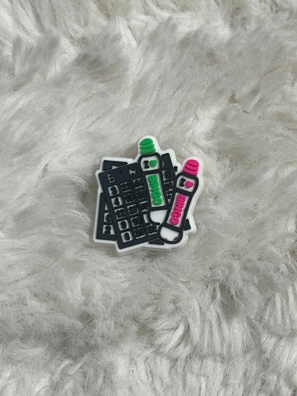 Bingo Shoe Charms