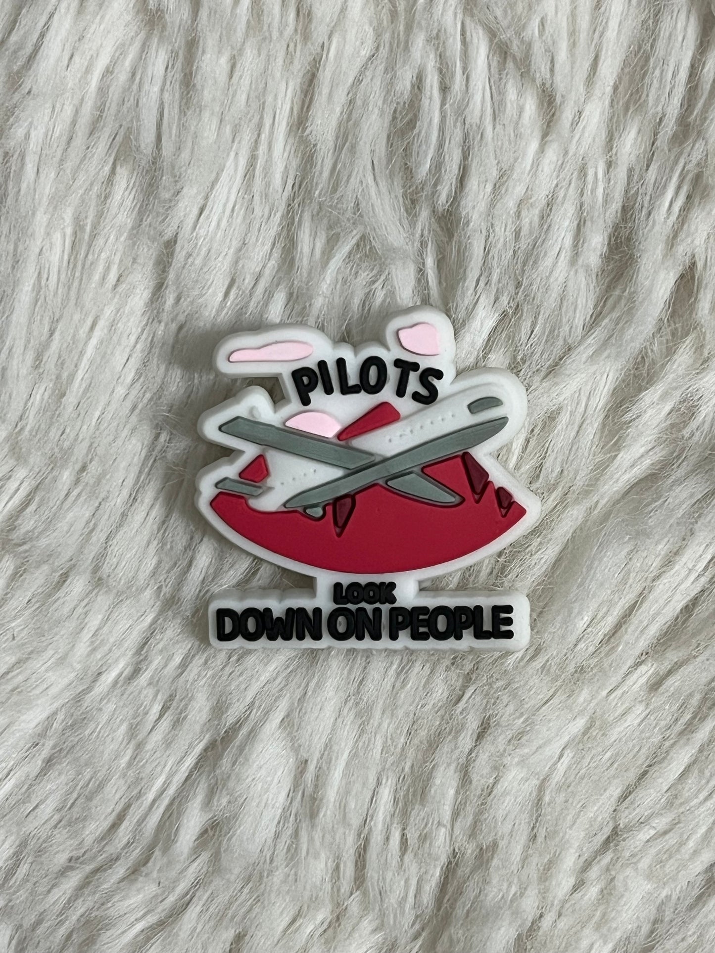 Air Travel Shoe Charms