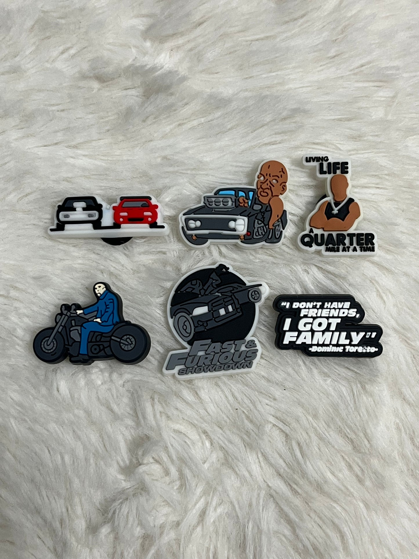 Fast and Furious Shoe Charms