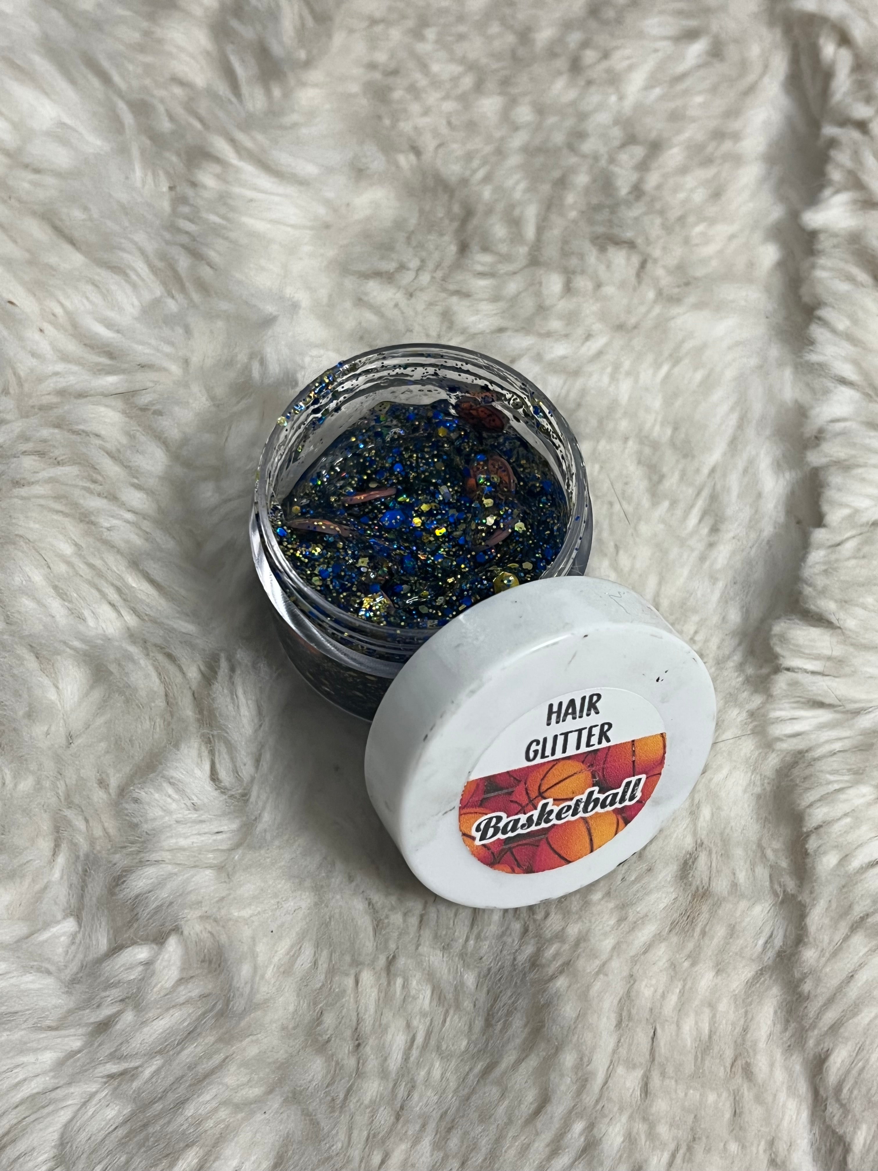 Basketball Hair & Body Glitter