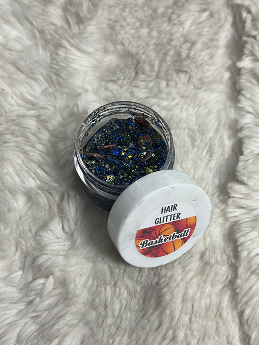 Basketball Hair & Body Glitter