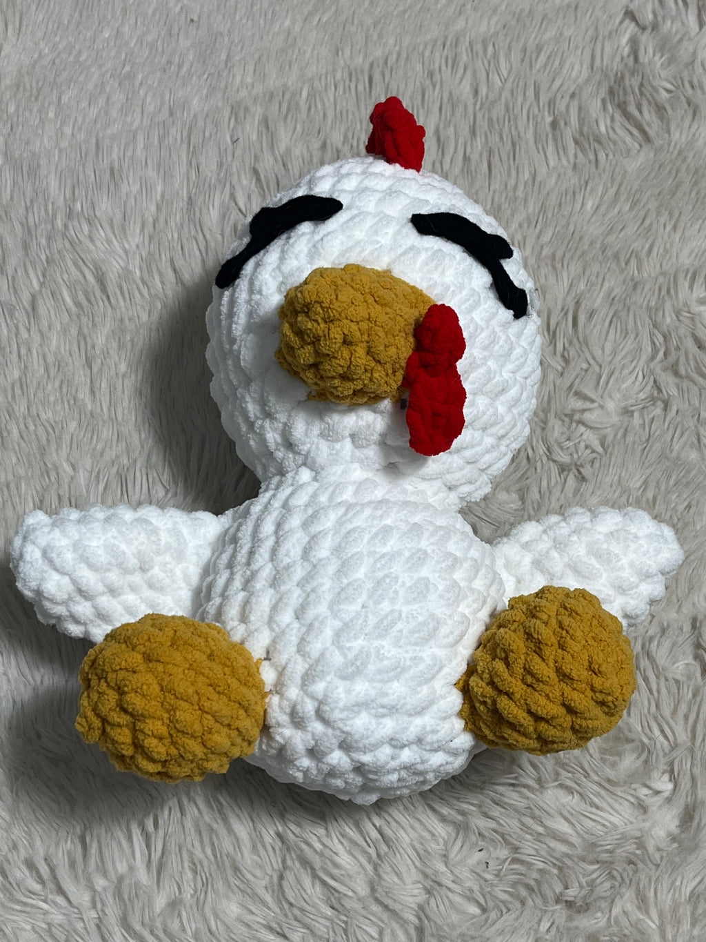 Chicken Crochet Plushie
