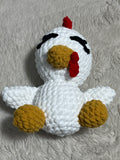 Chicken Crochet Plushie