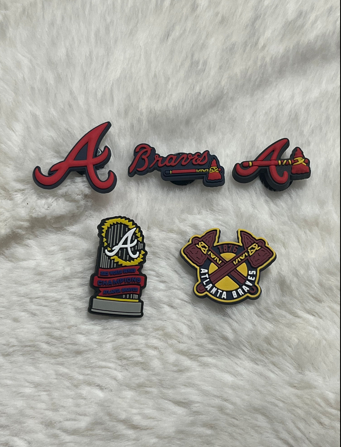 Atlanta Braves Shoe Charms