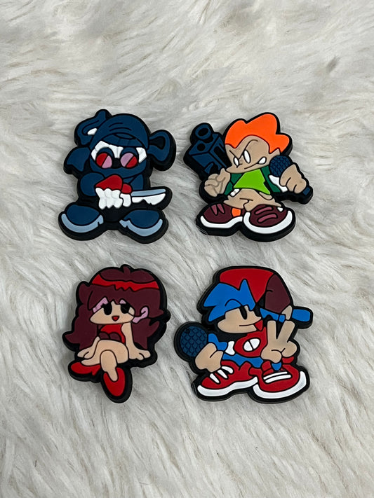 Friday Night Funkin’ Shoe Charms