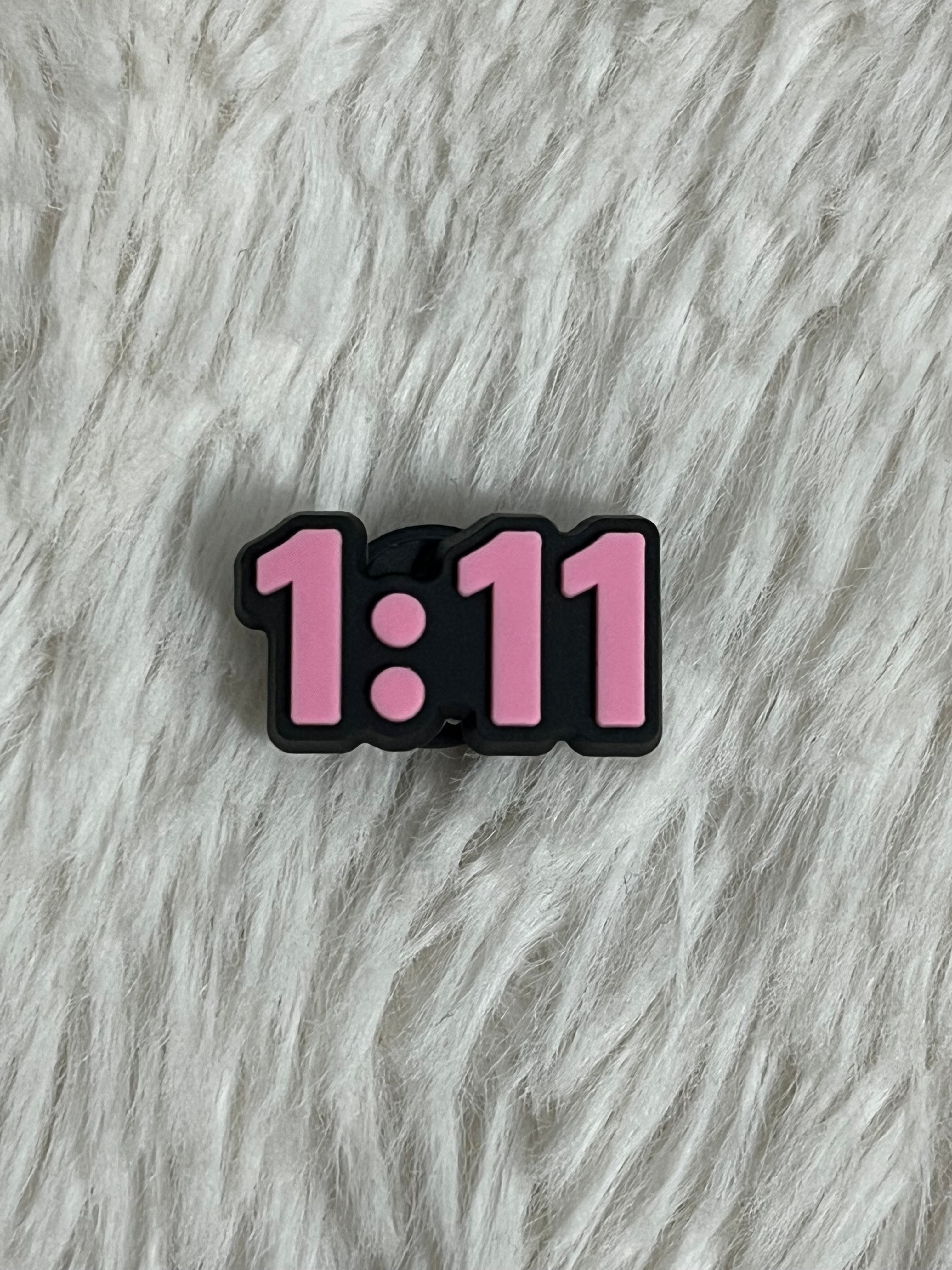 Angel Numbers Shoe Charms