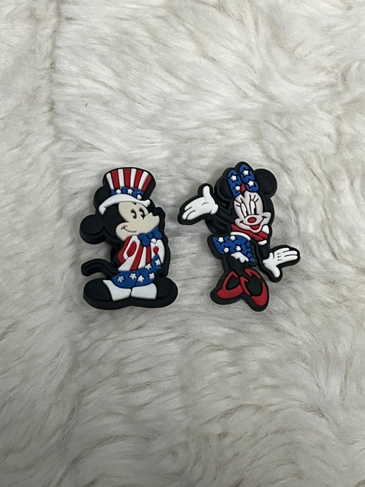 Mickey Mouse (Americana) Shoe Charms