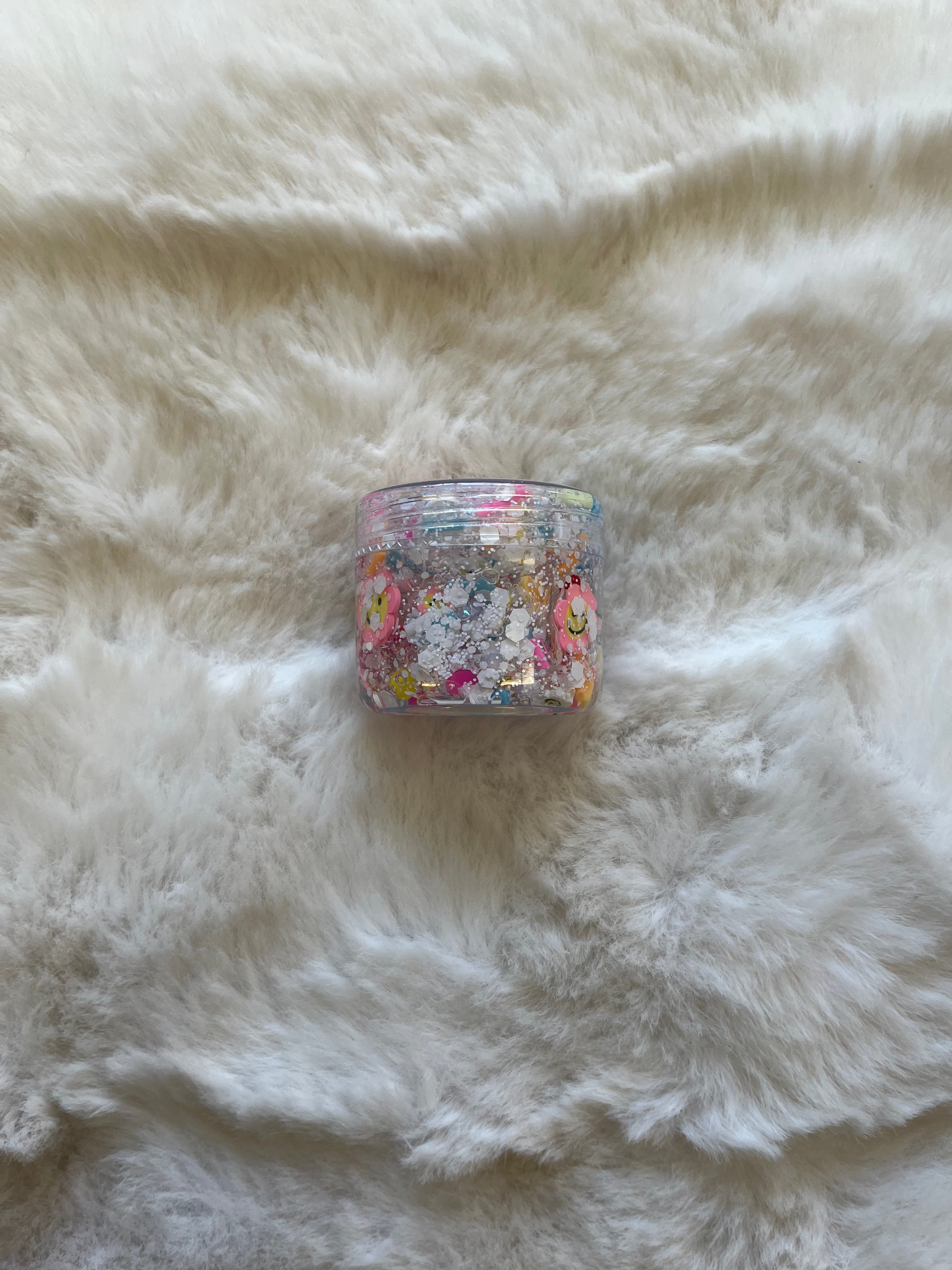 Flower Hair and Body Glitter