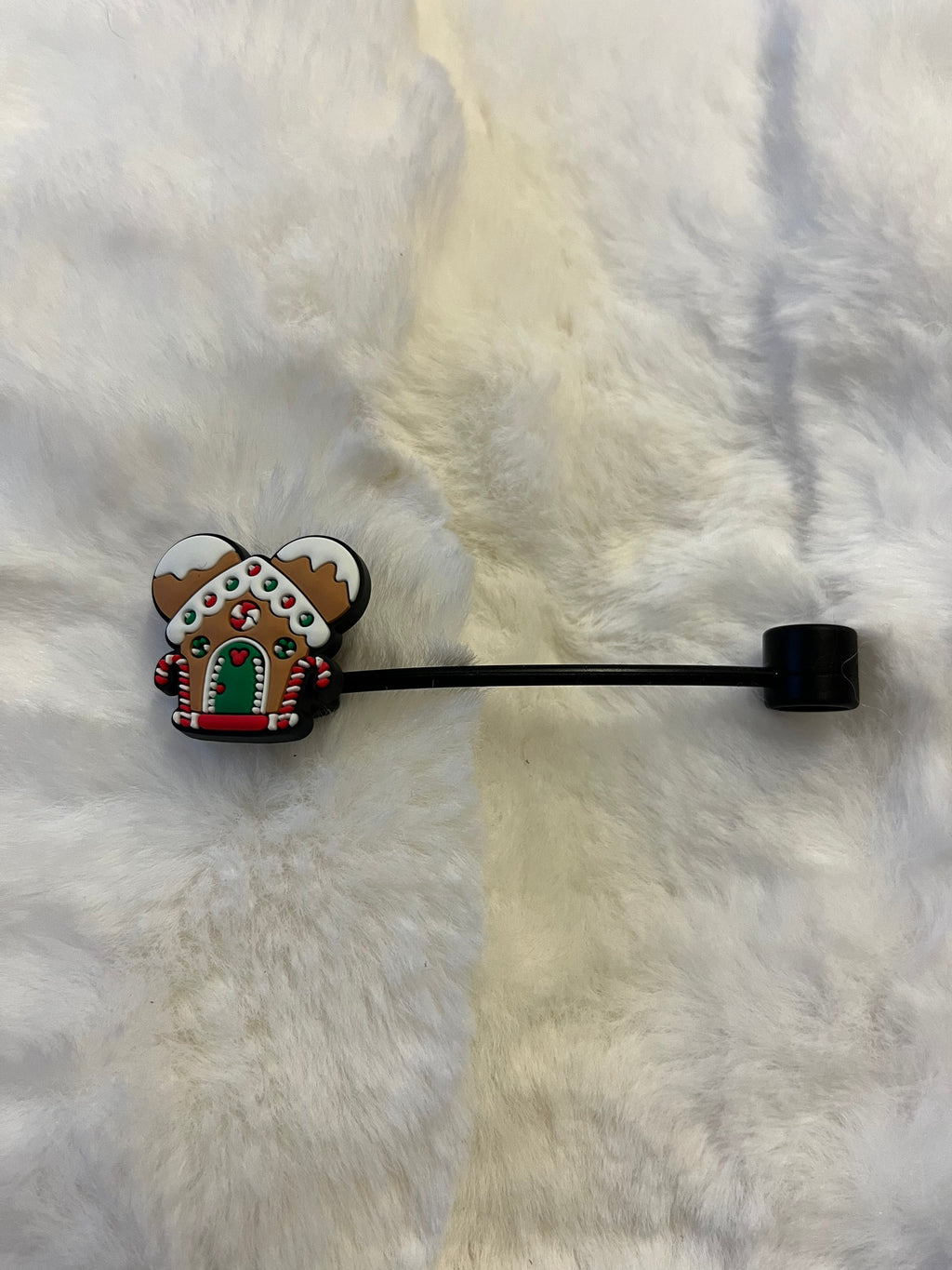 Mickey Mouse Christmas Straw Topper