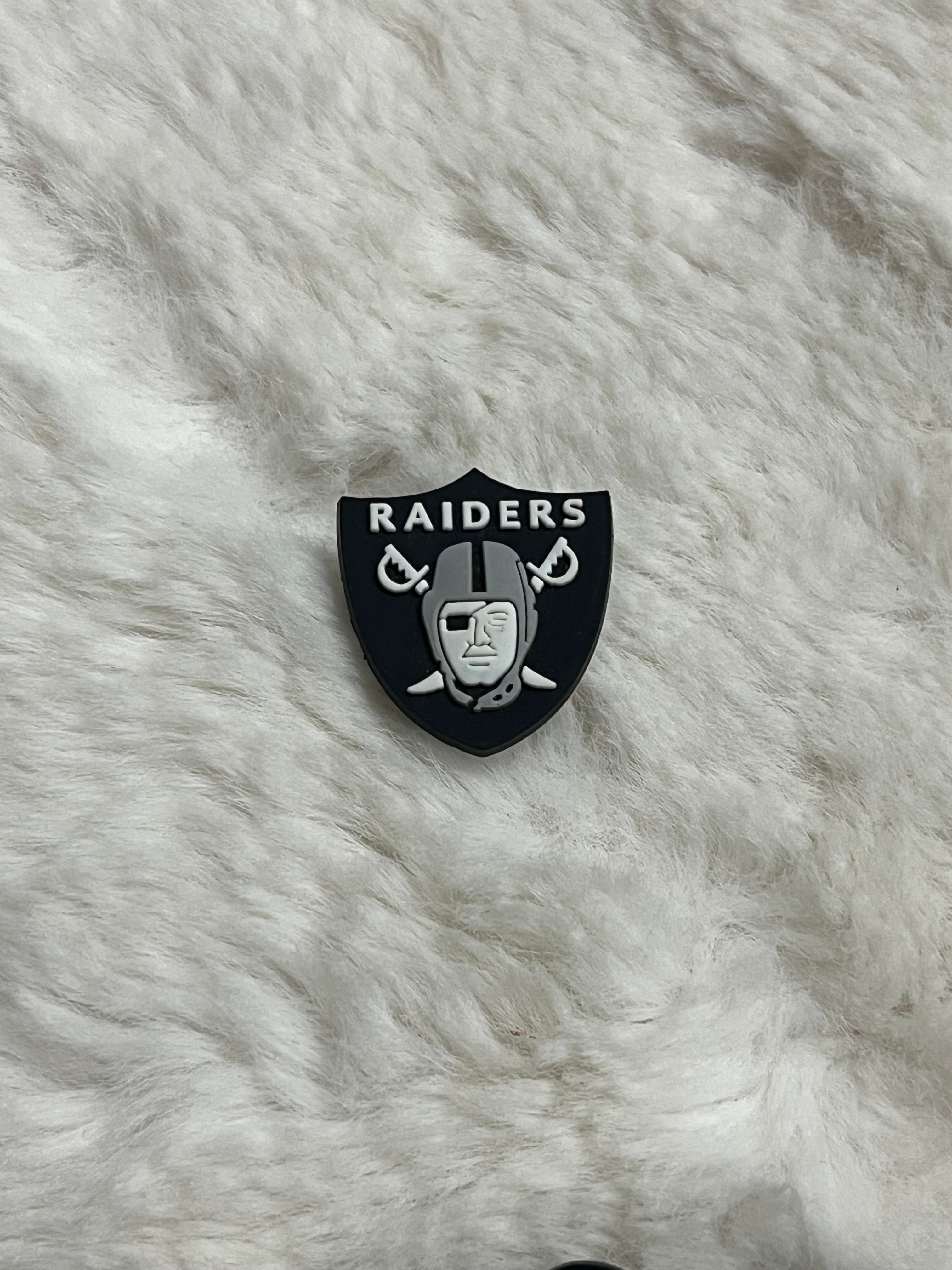 Las Vegas Raiders Croc Charms