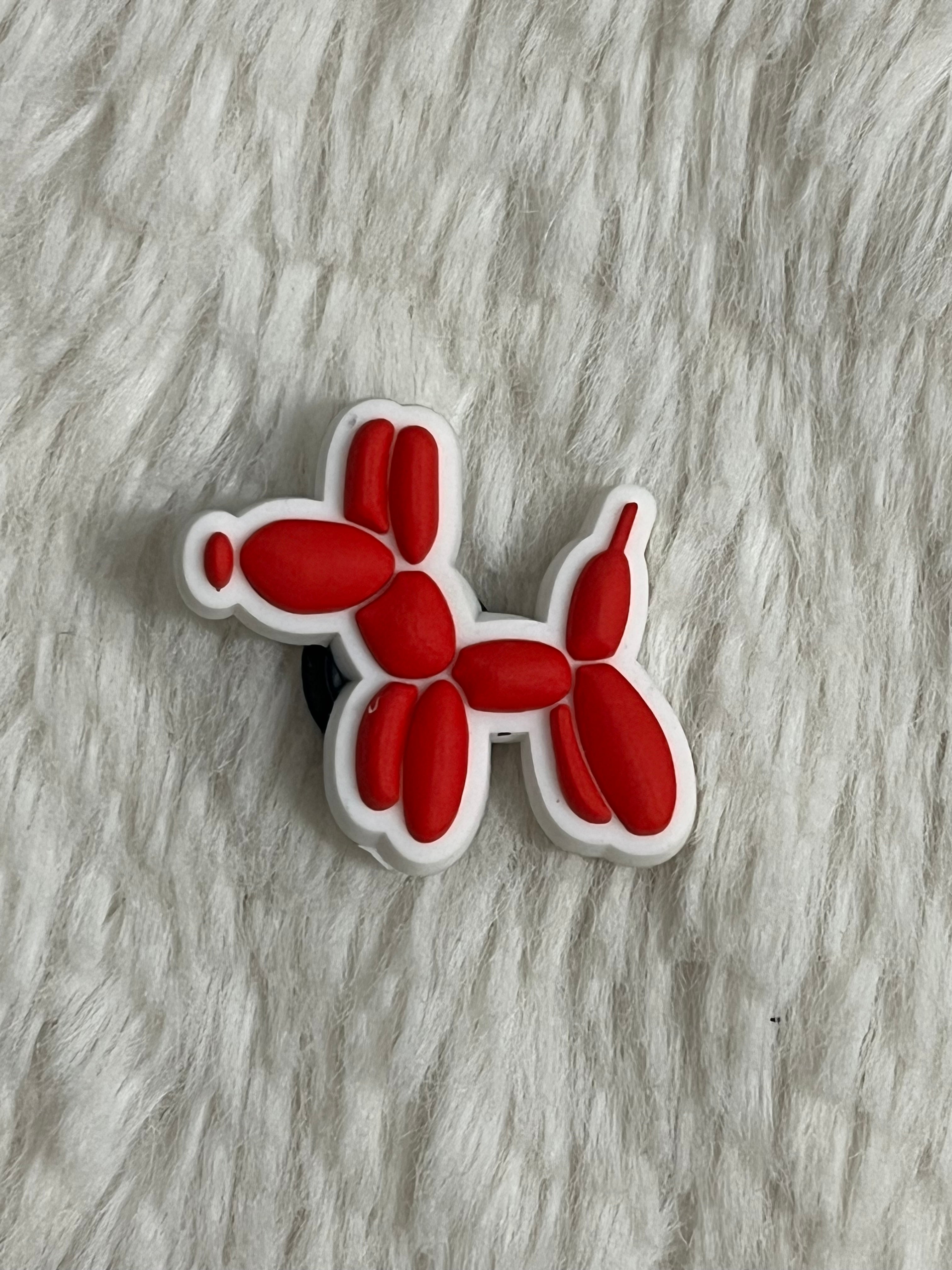 Balloon Dog Shoe Charms