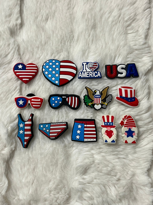 Americana Shoe Charms