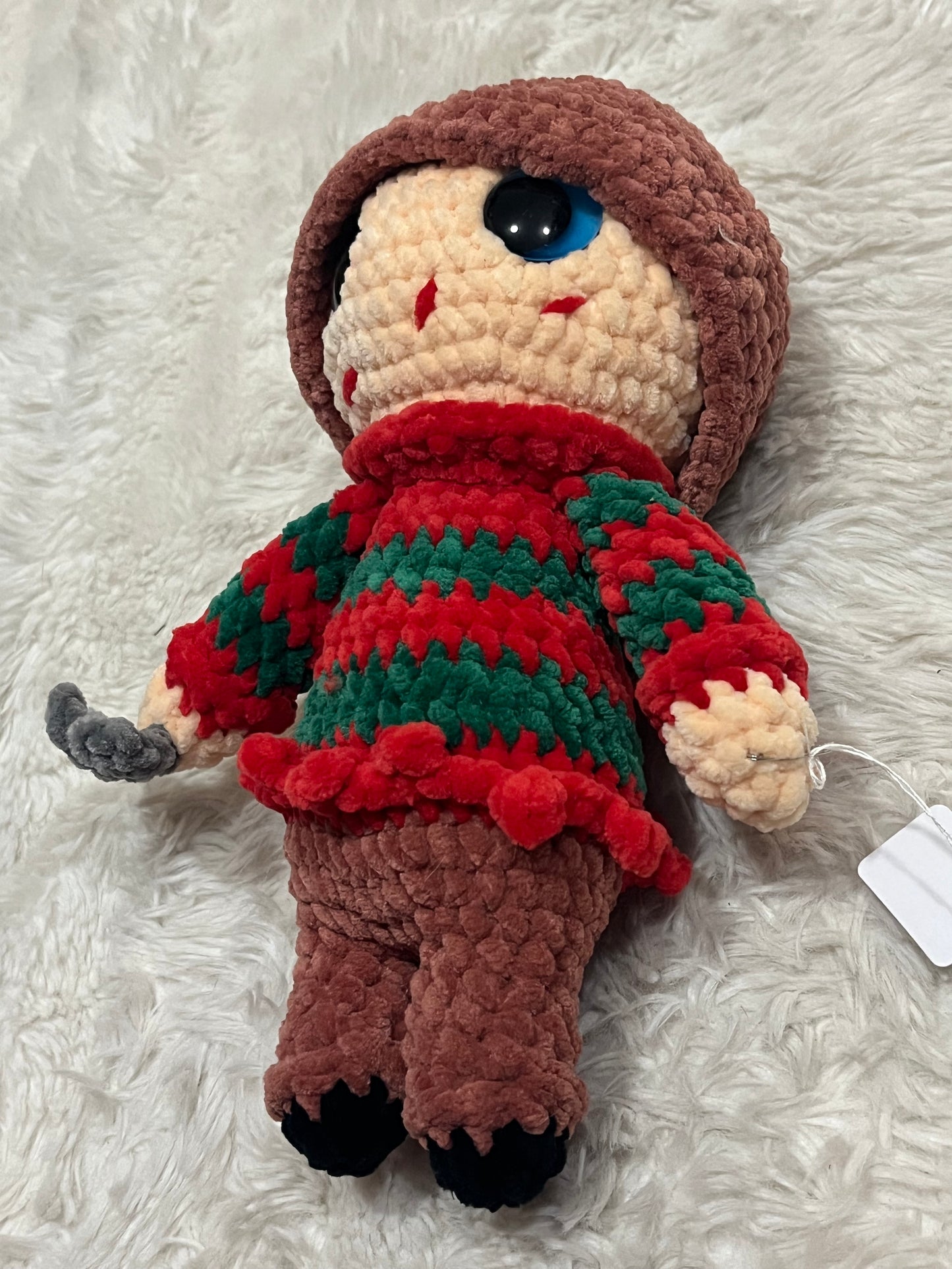 Freddy Krueger Crochet Plushie