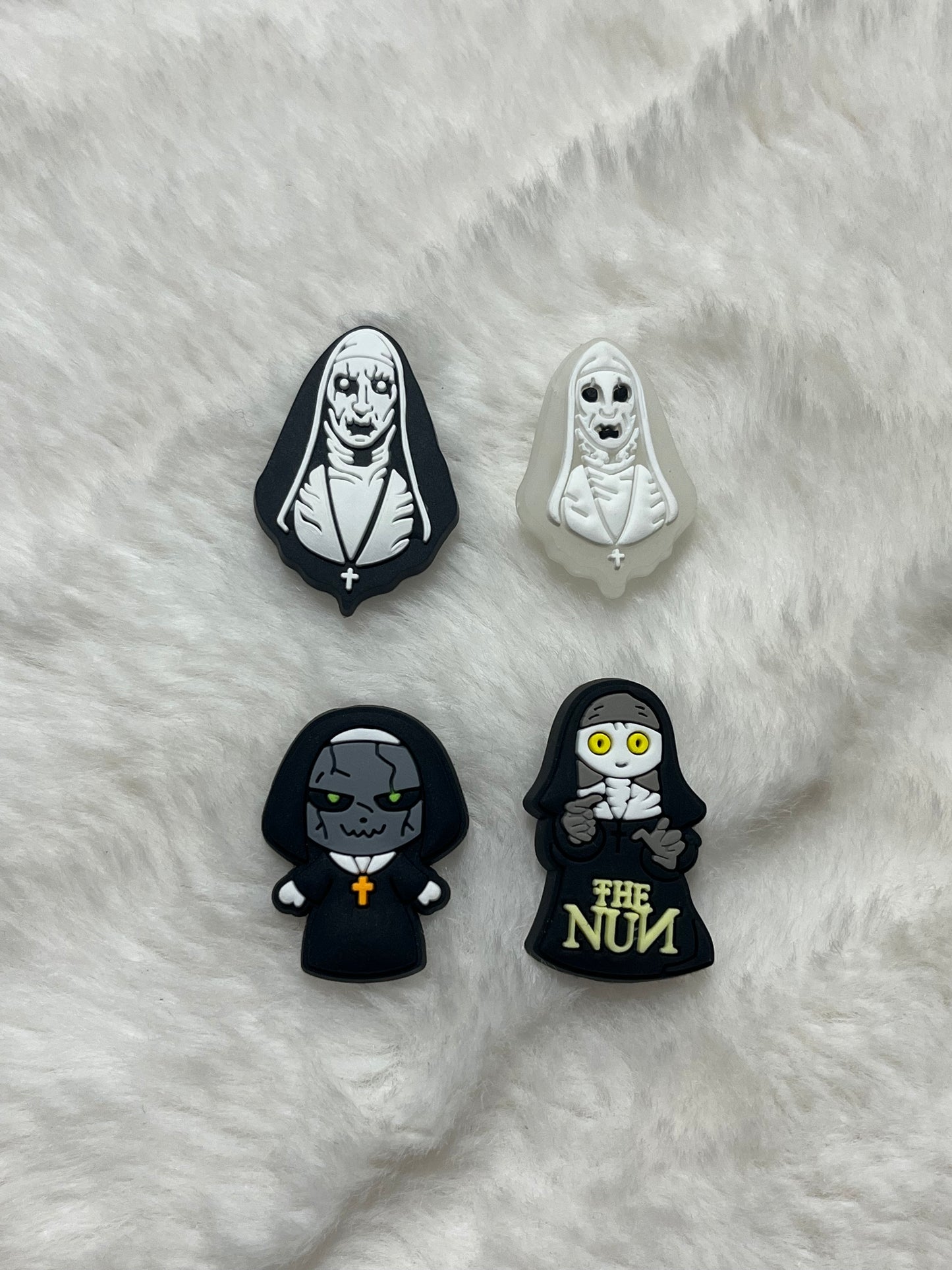 The Nun Shoe Charms