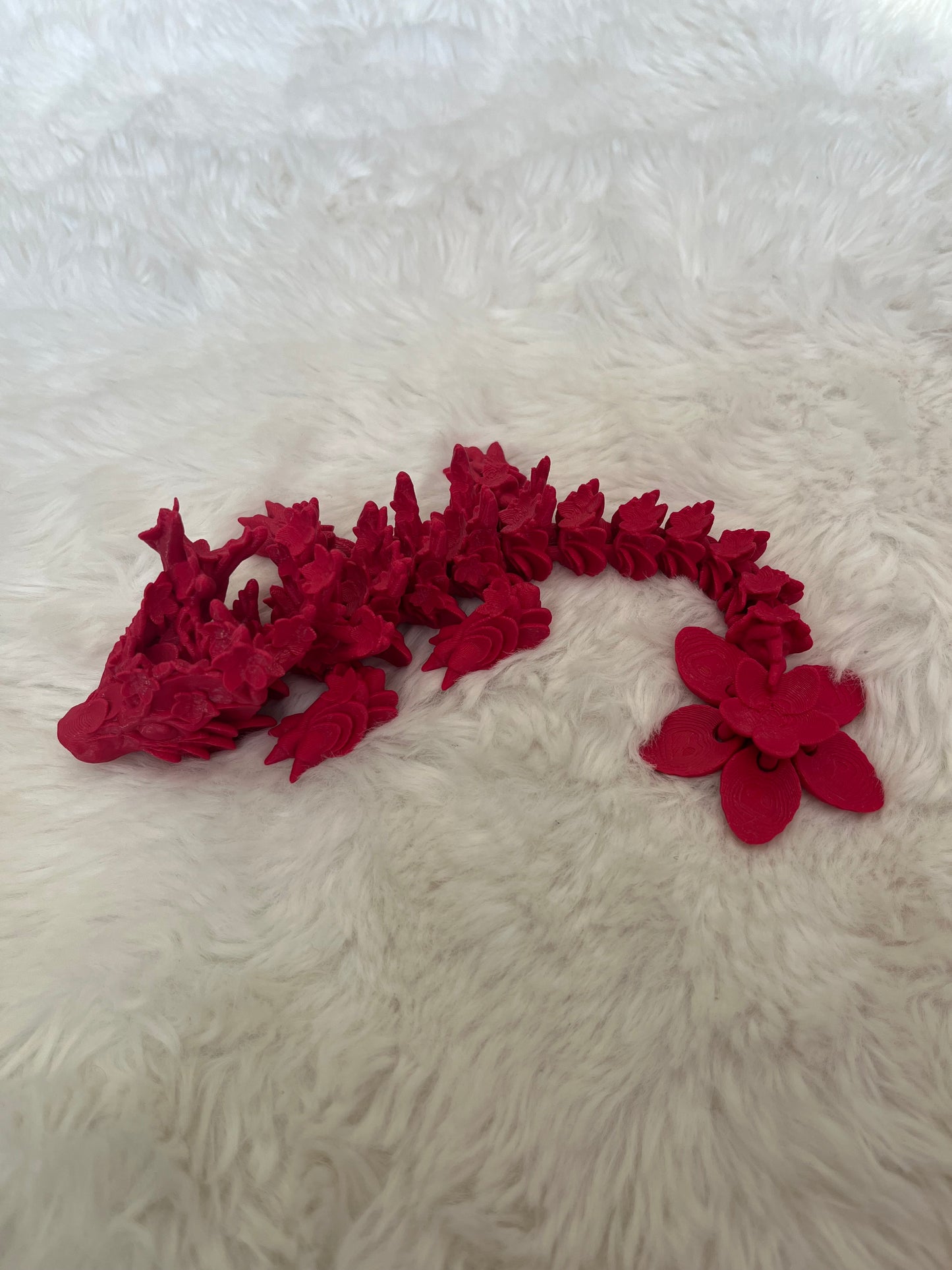 Flower Dragon 3D Print