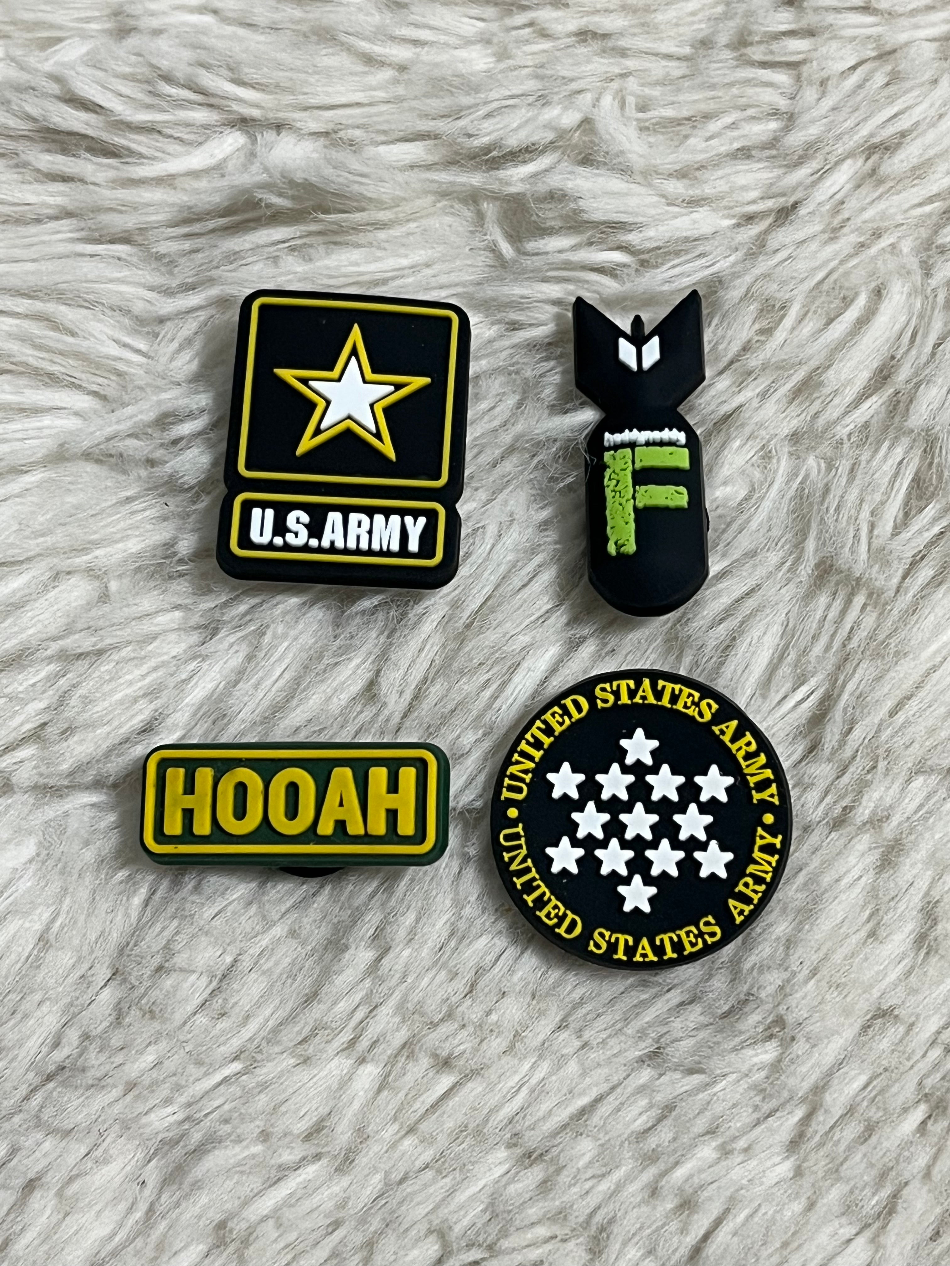 Army Shoe Charms