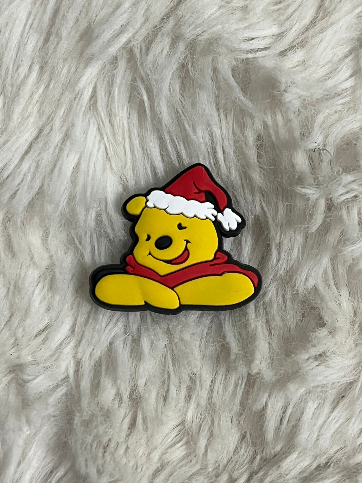 Winnie the Pooh (Christmas) Shoe Charms